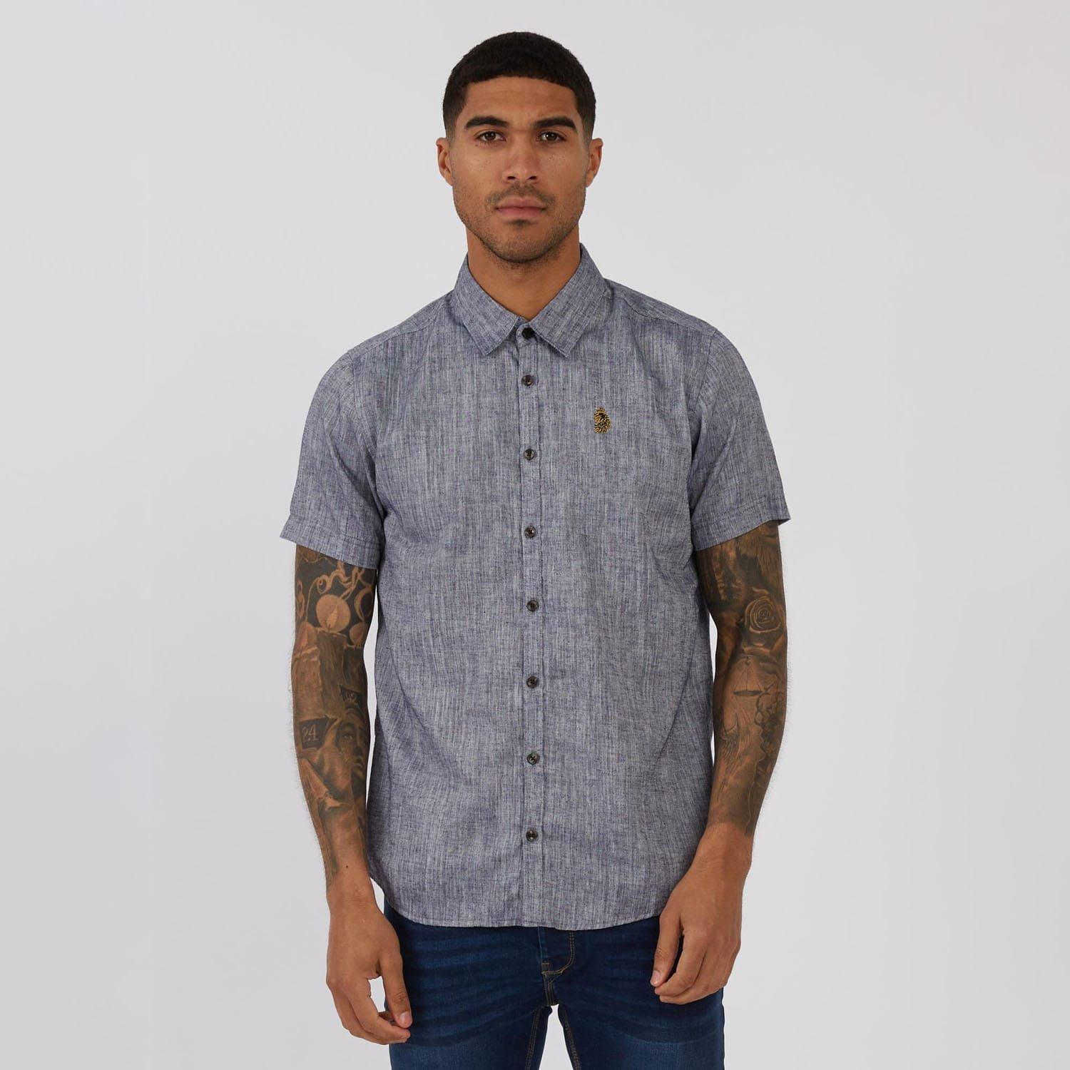 Navy - Luke 1977 - Yoko Linen Shirt - 1