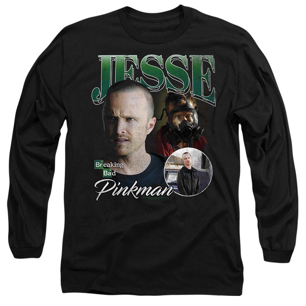 Black - Breaking Bad - Breaking Bad Jesse Homage Long Sleeve T-Shirt Bla - 1
