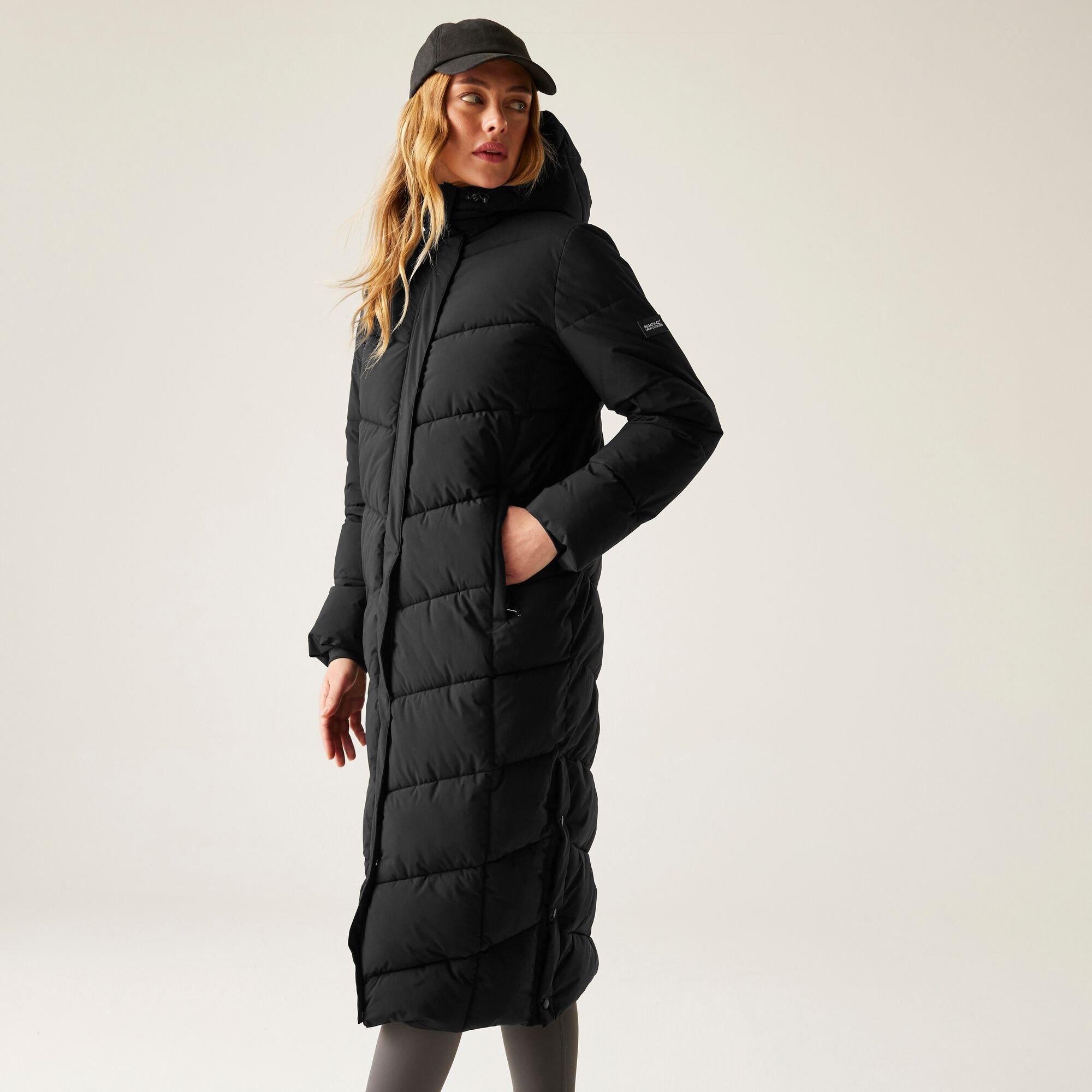 Black - Regatta - Women's Eloria Water-Resistant Quilted Jacket - 3