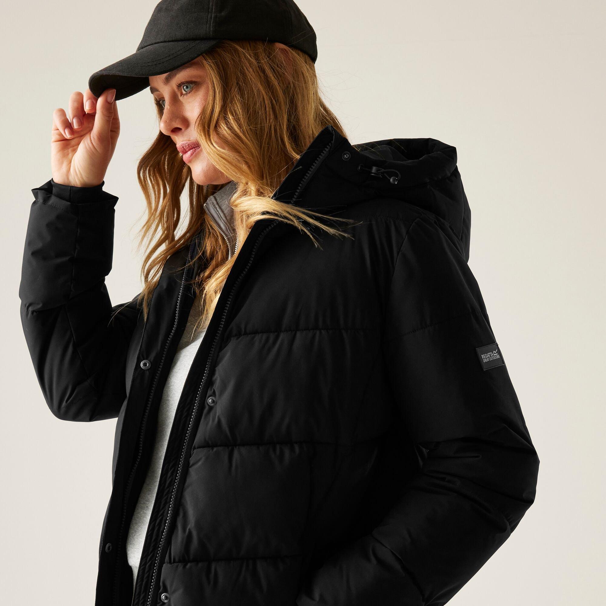 Black - Regatta - Women's Eloria Water-Resistant Quilted Jacket - 6