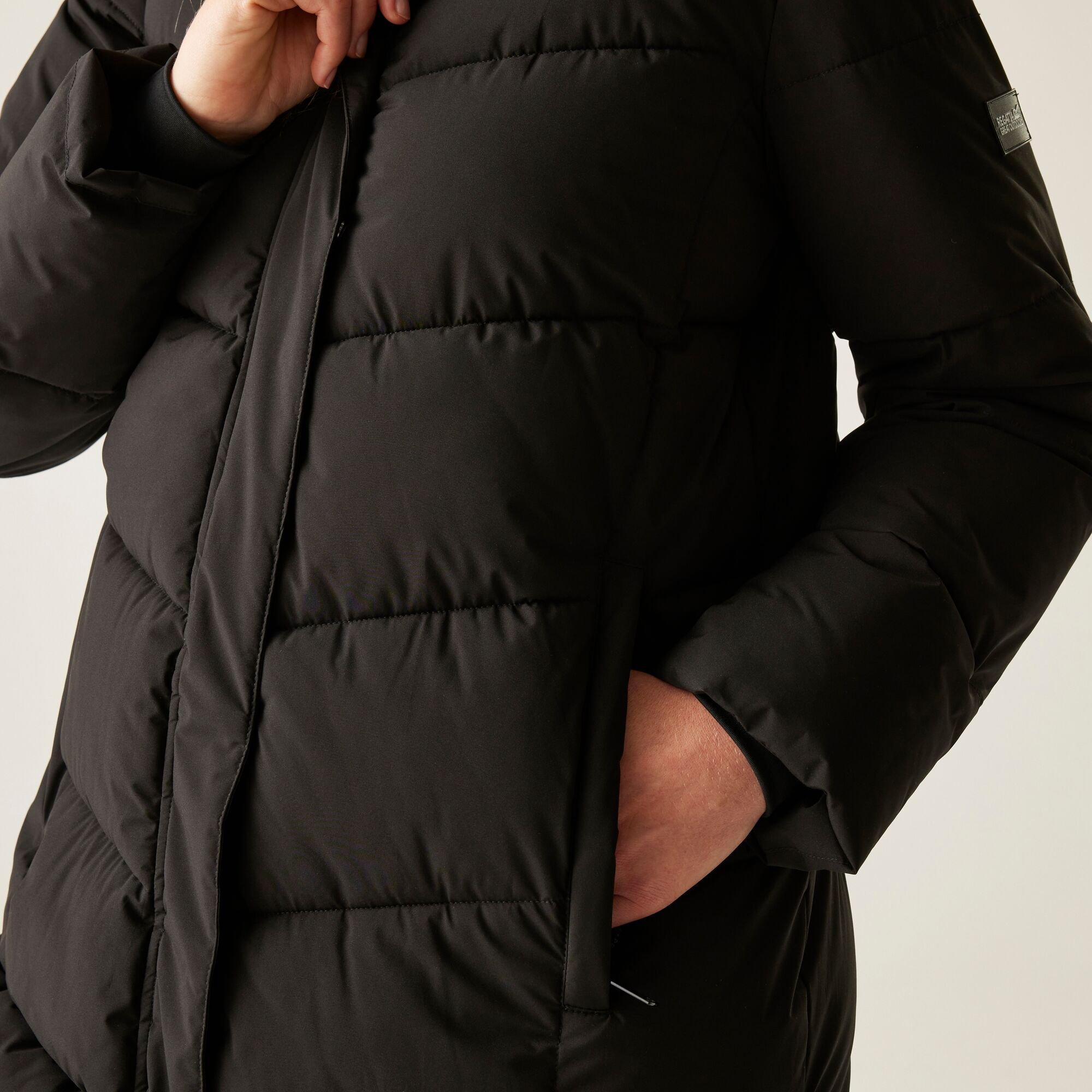 Black - Regatta - Women's Eloria Water-Resistant Quilted Jacket - 7