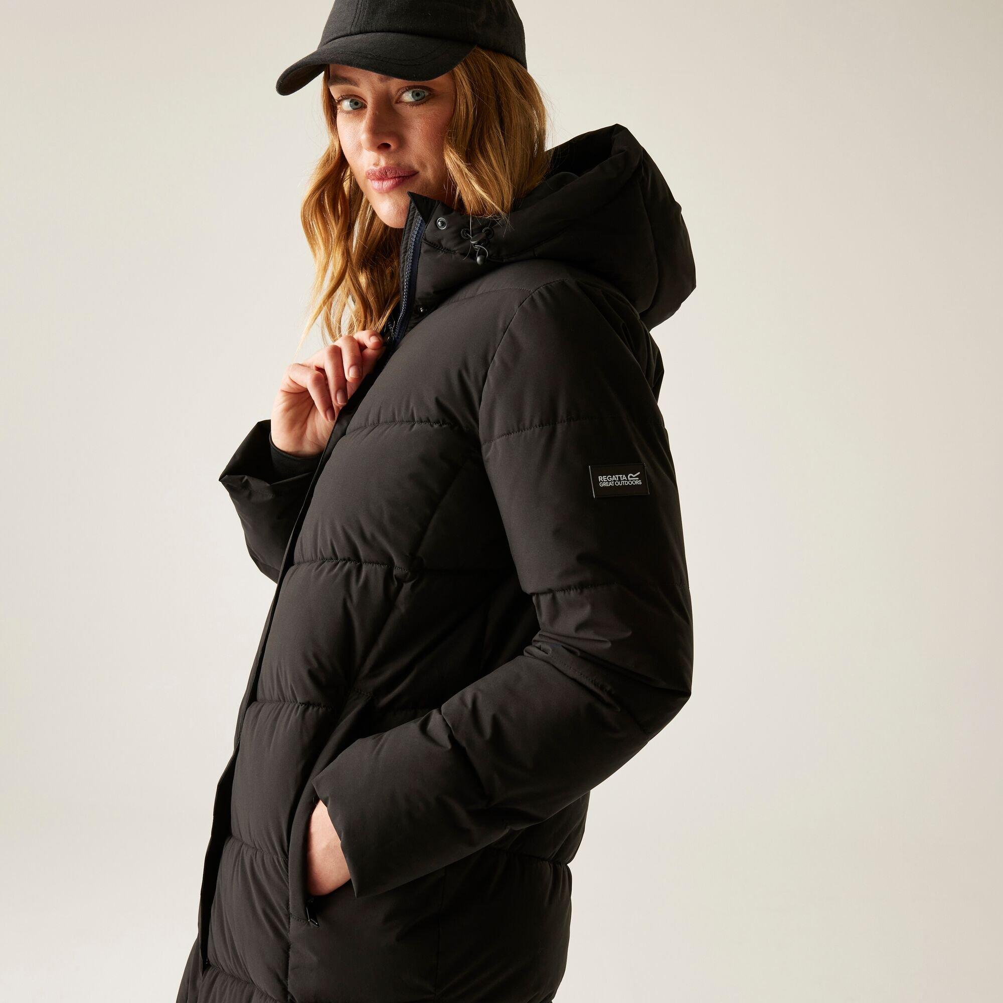 Black - Regatta - Women's Eloria Water-Resistant Quilted Jacket - 9