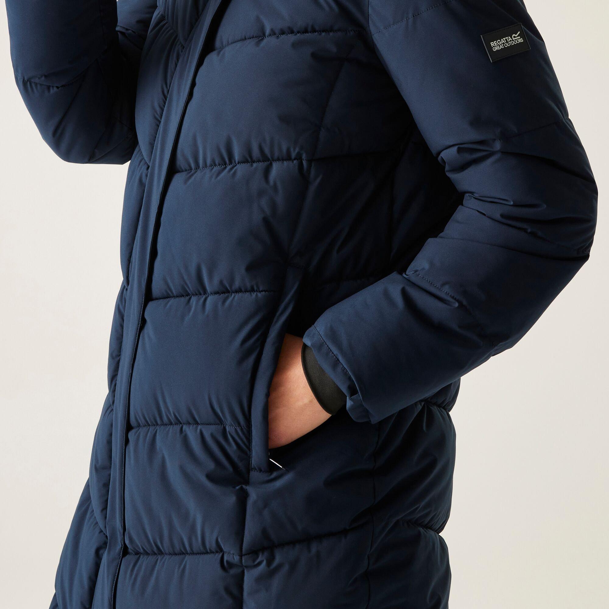 Navy Blue - Regatta - Women's Eloria Water-Resistant Quilted Jacket - 6