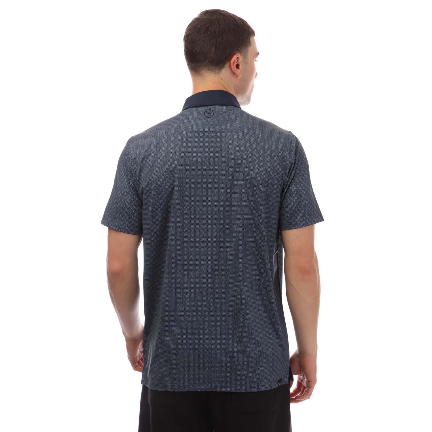 Navy - Puma - Mattr Circular Polo Shirt - 3