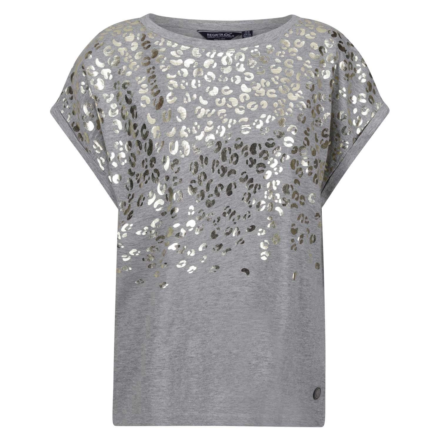 Grey - Regatta - Roselynn Graphic Print T-Shirt - 3