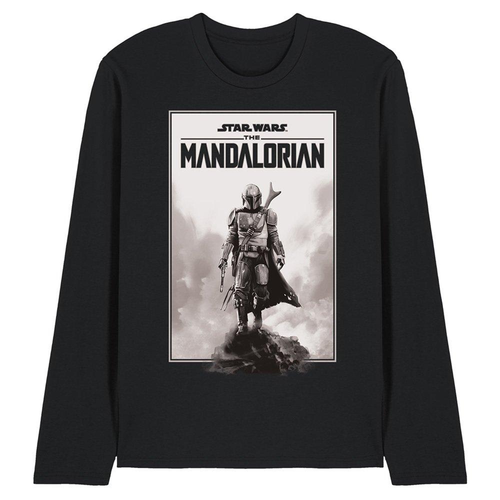 Black - Star Wars - The Mandalorian Desert Poster Long Sleeve T-Shirt - 1