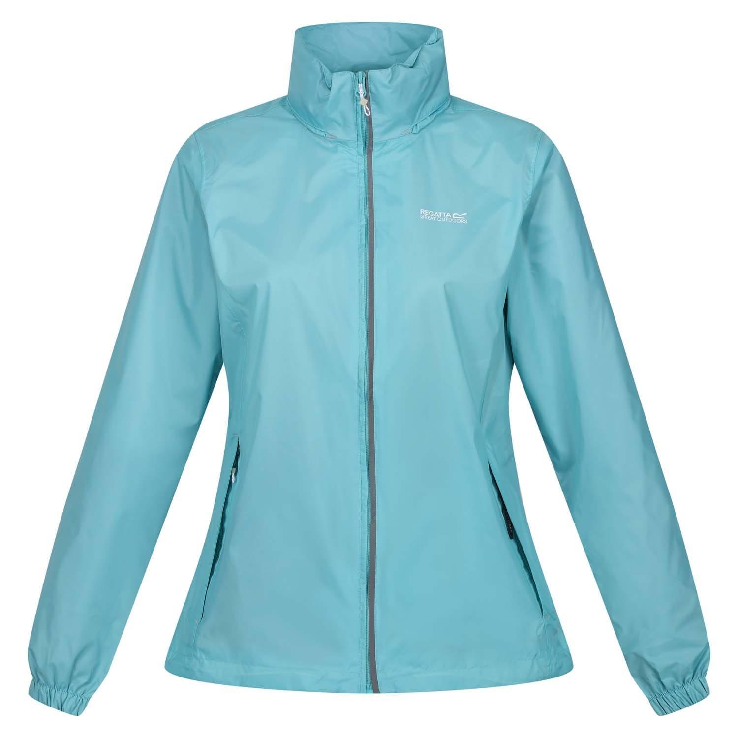 Teal - Regatta - Corinne IV Waterproof Packable Jacket - 3