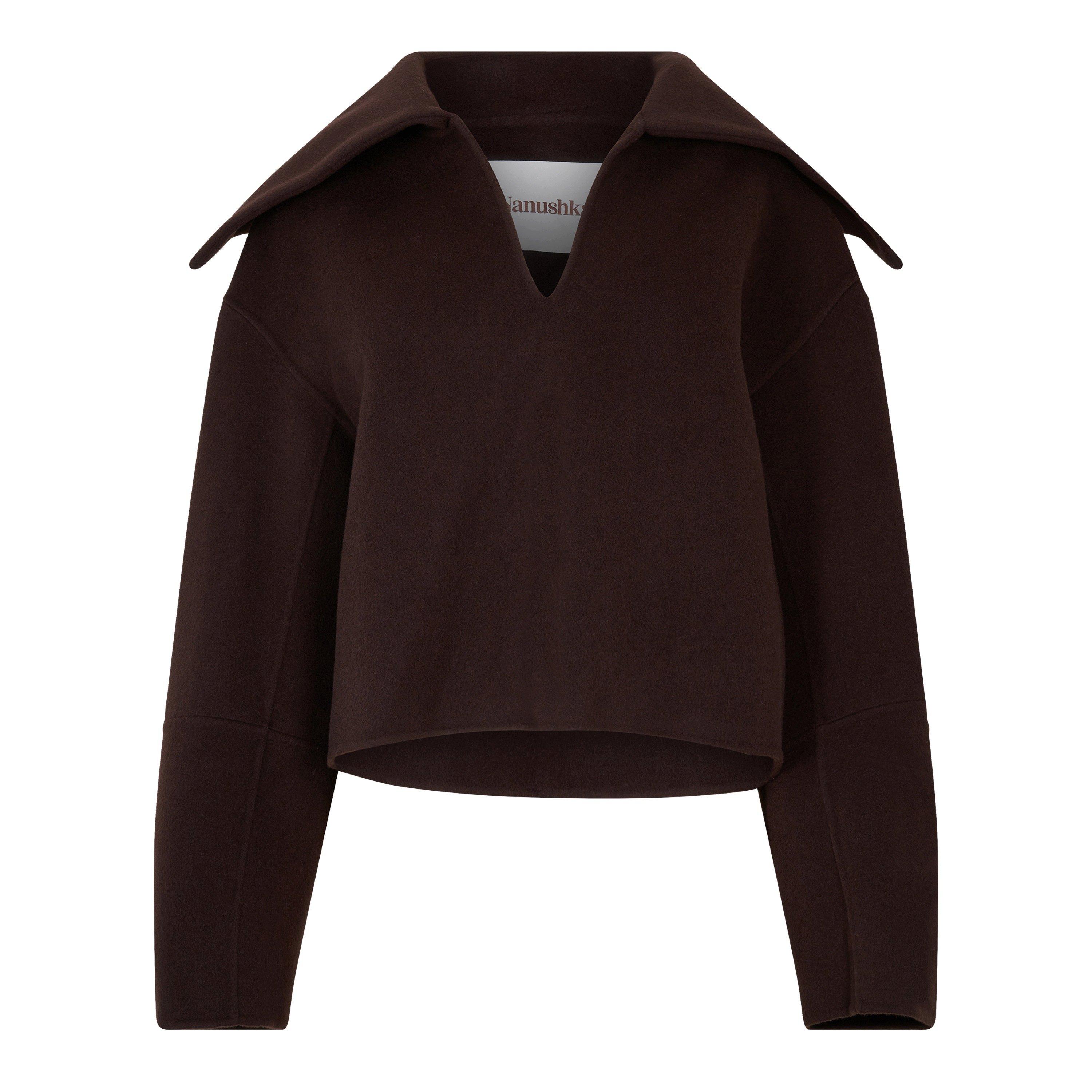Coffee Ground - Nanushka - Maxe Jumper - 4