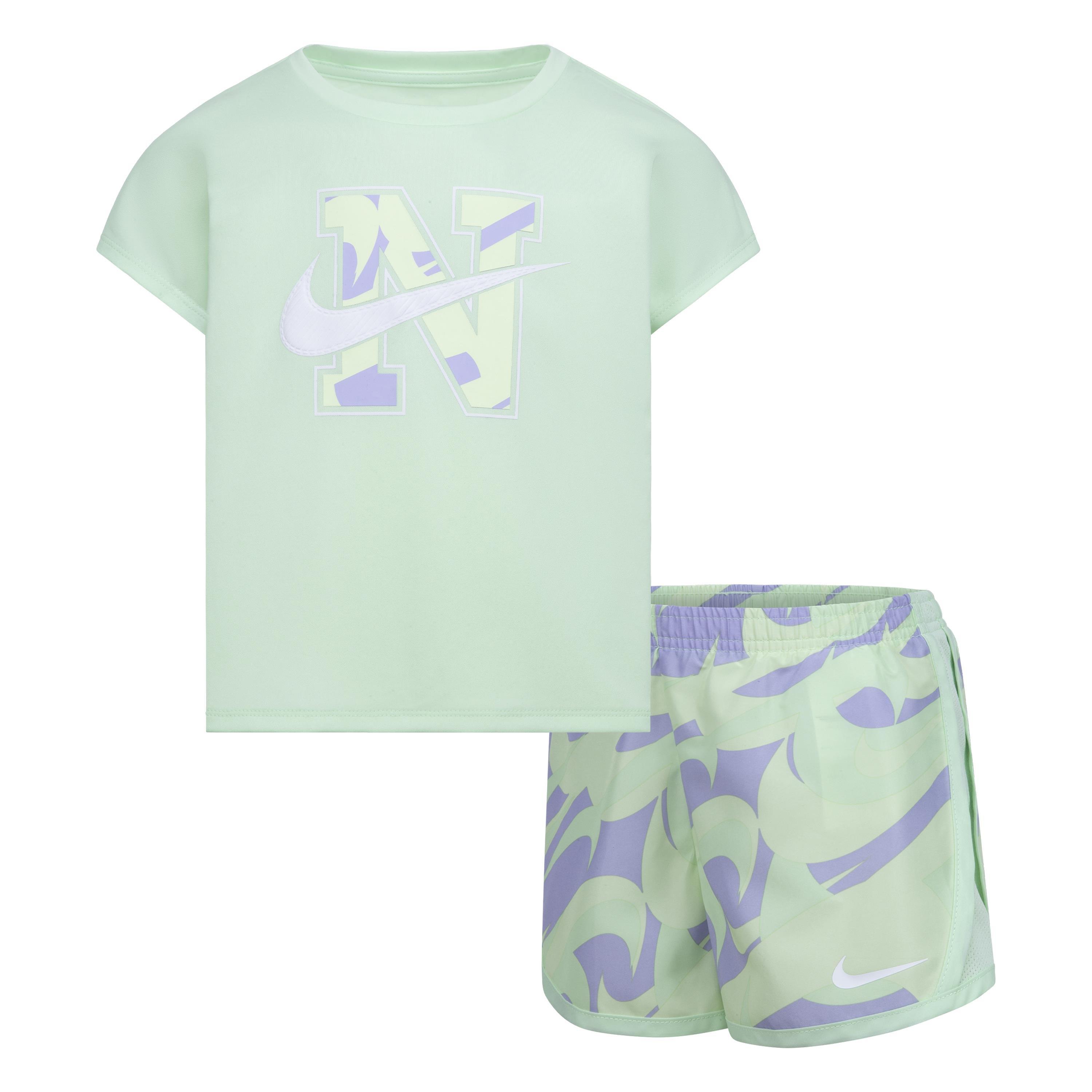 Hydrangeas - Nike - Kids' Prep In Your Step Tempo Se Top and Legging Set - 1
