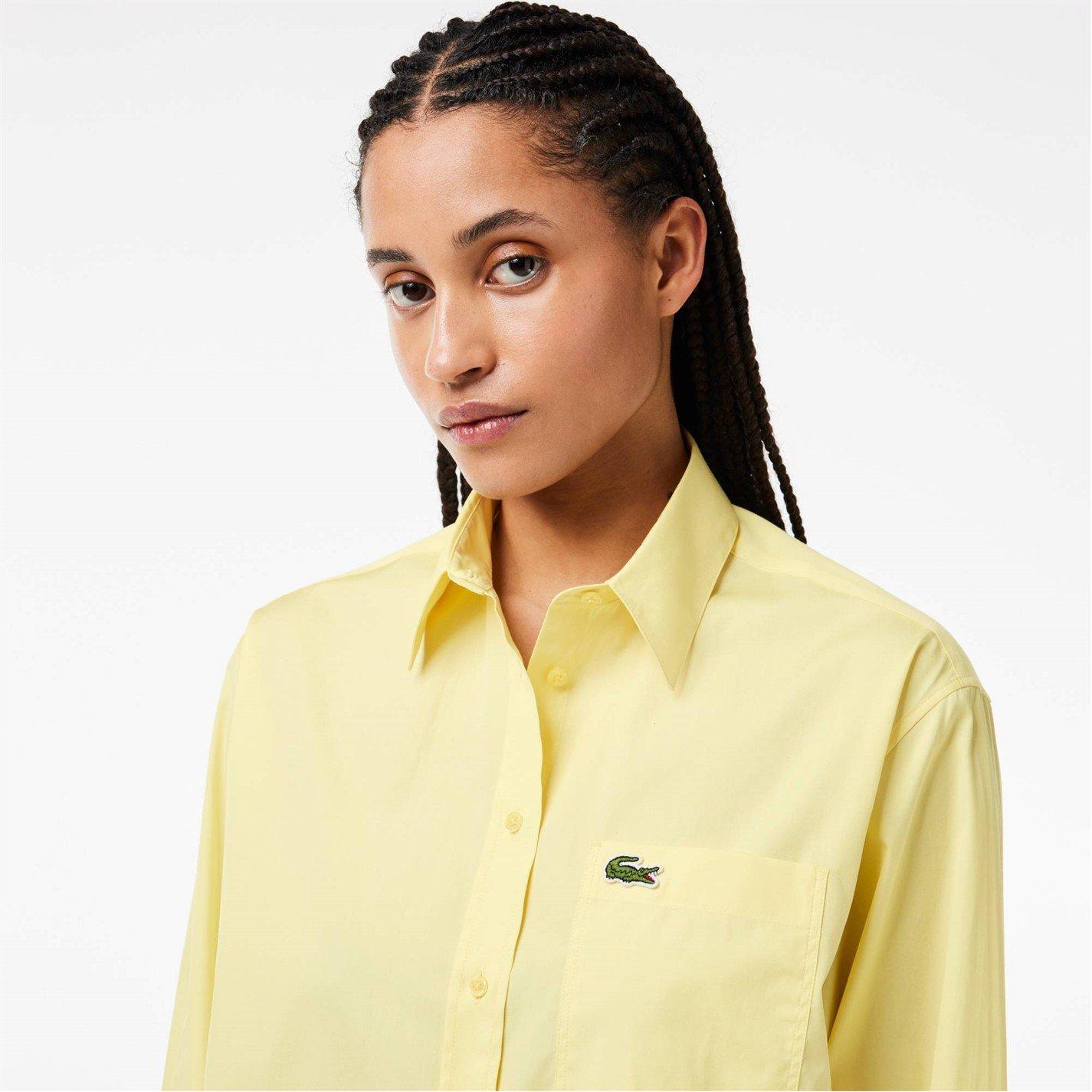 Jaune 107 - Lacoste - Woven Shirt - 4