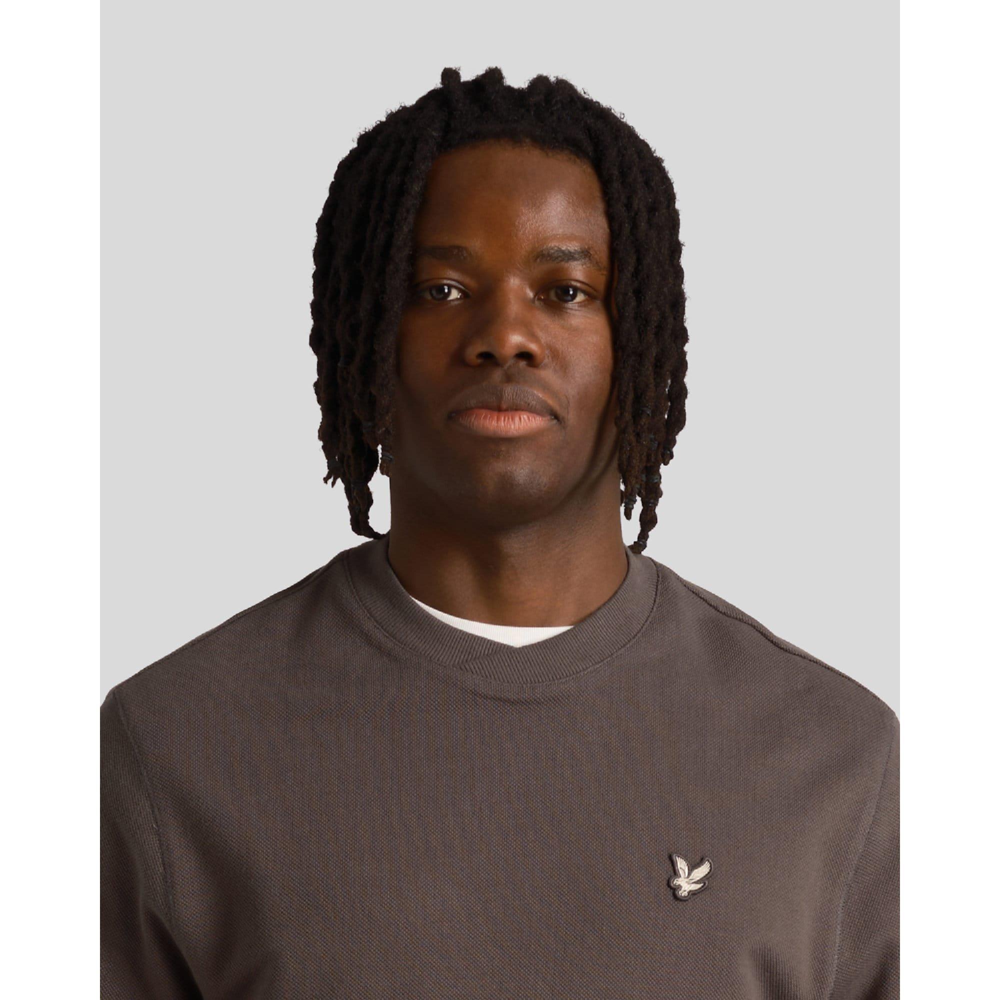 Grey - Lyle and Scott - Loopback Utility Sweatshirt - 4