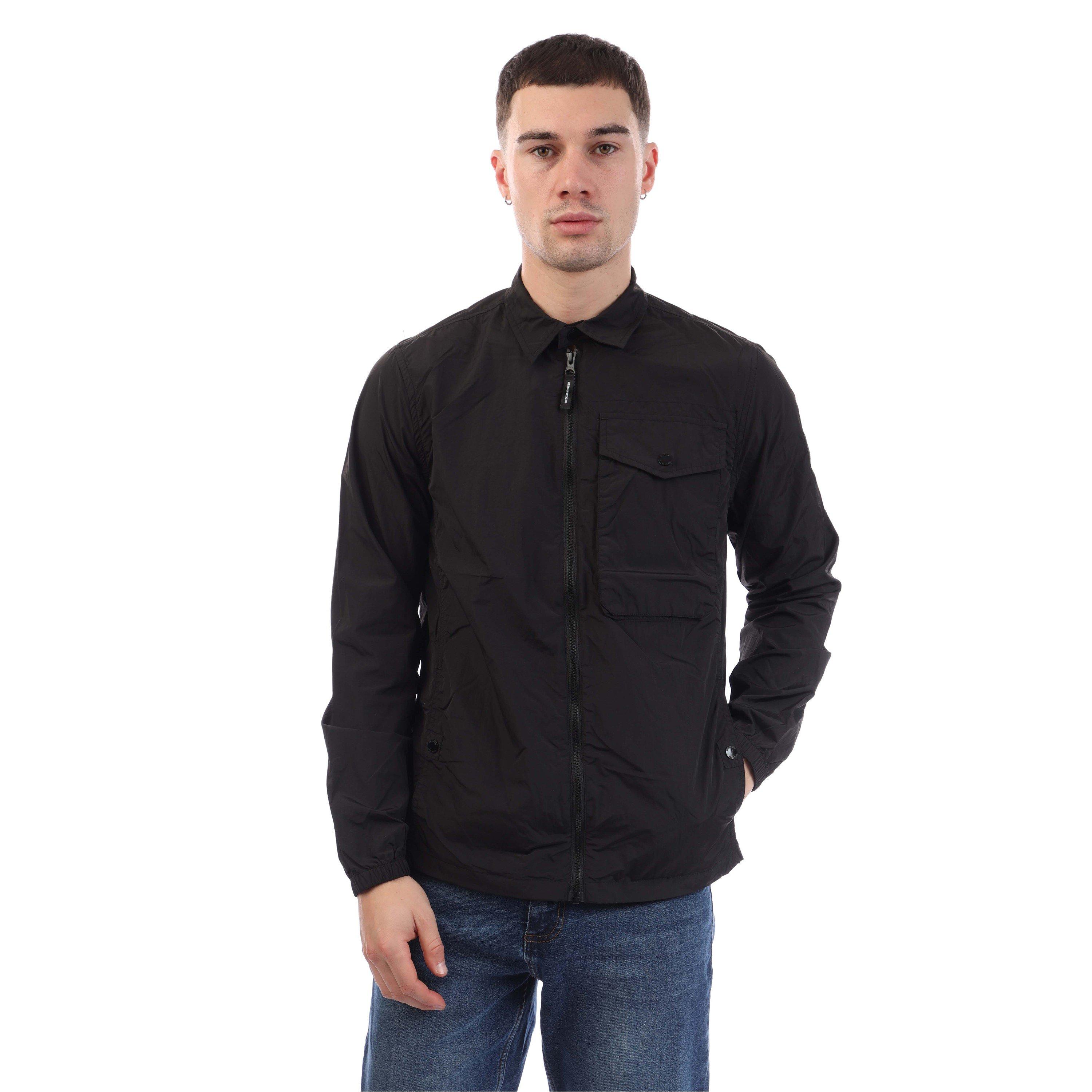 Black - Weekend Offender - Granville Overshirt - 1