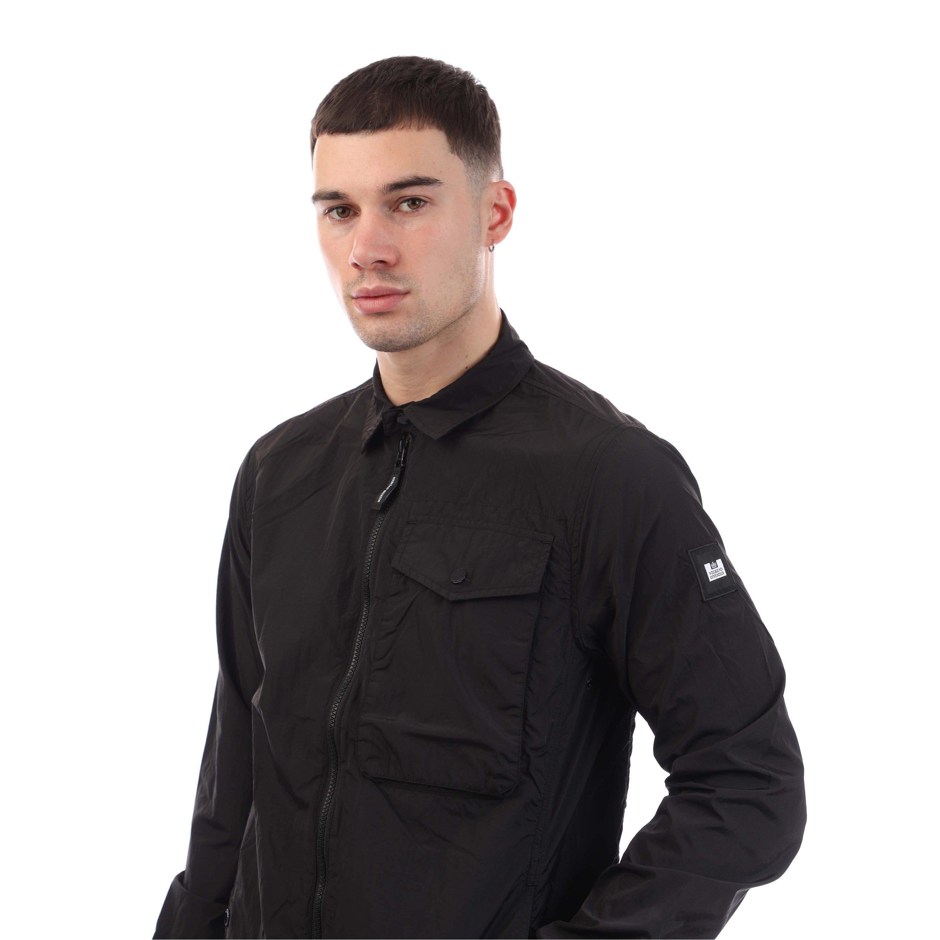 Black - Weekend Offender - Granville Overshirt - 3