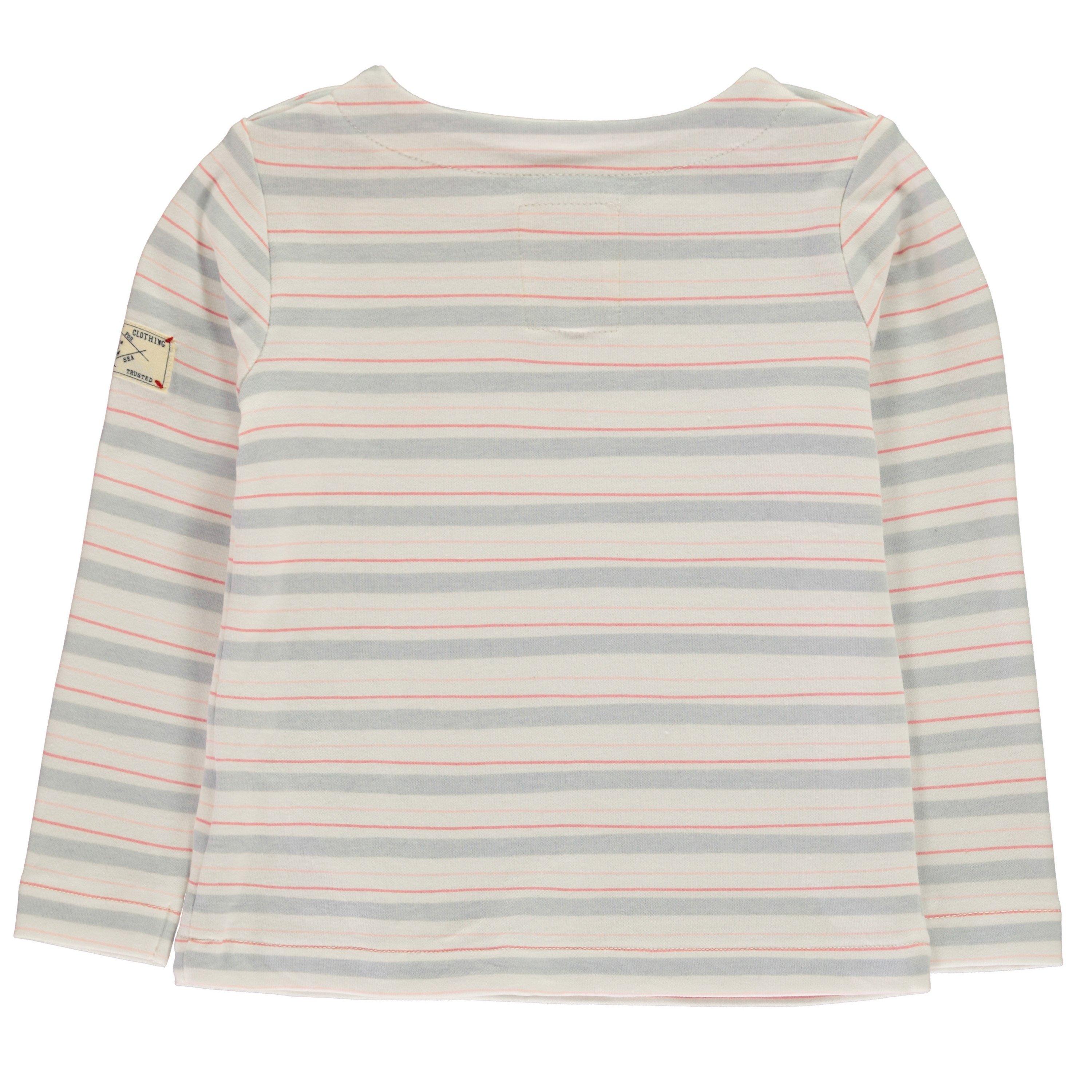 Blue - Joules - Long Sleeve Stripe T Shirt - 2