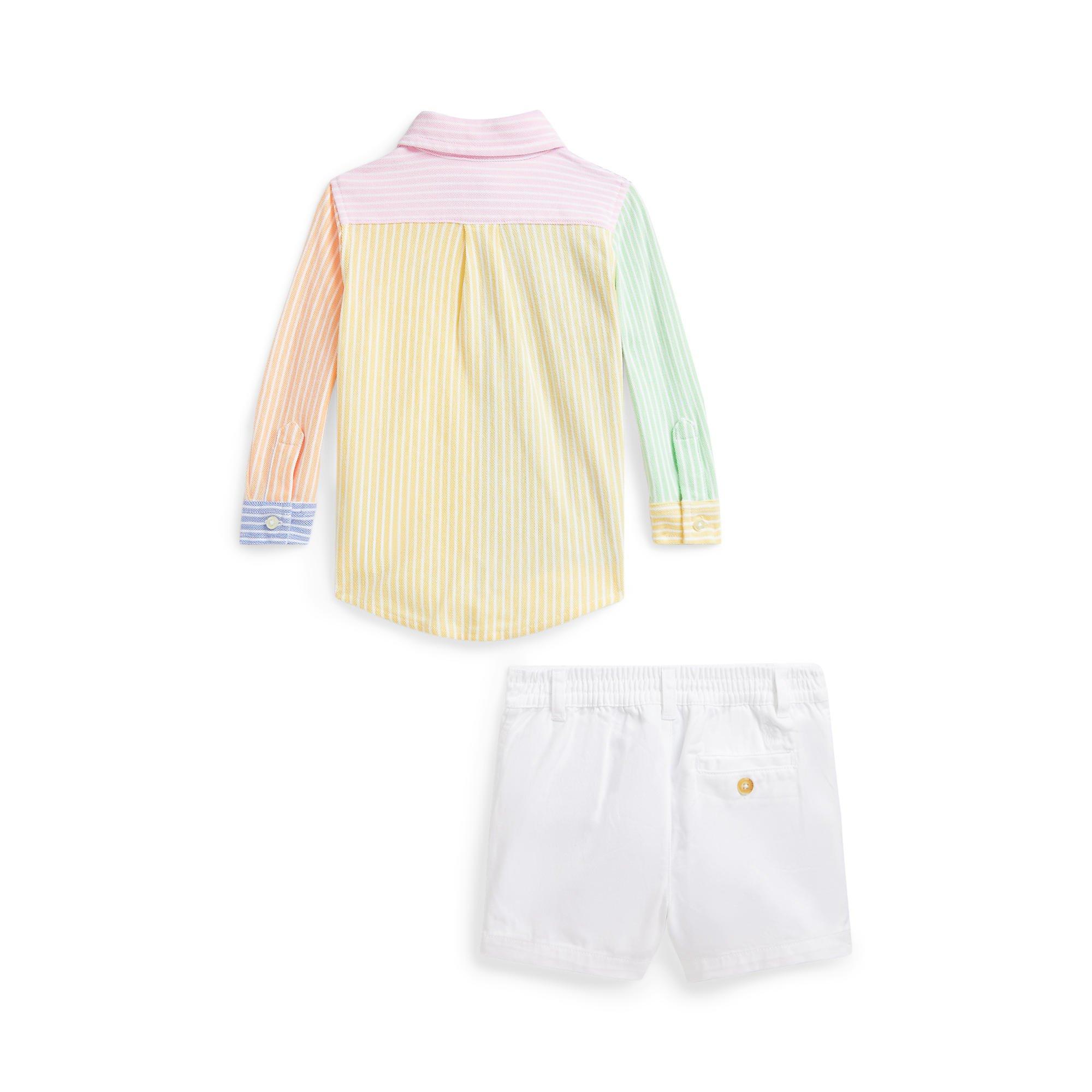 Wicket Yellow - Polo Ralph Lauren - Fun Shirt and Shorts Set Infants - 2