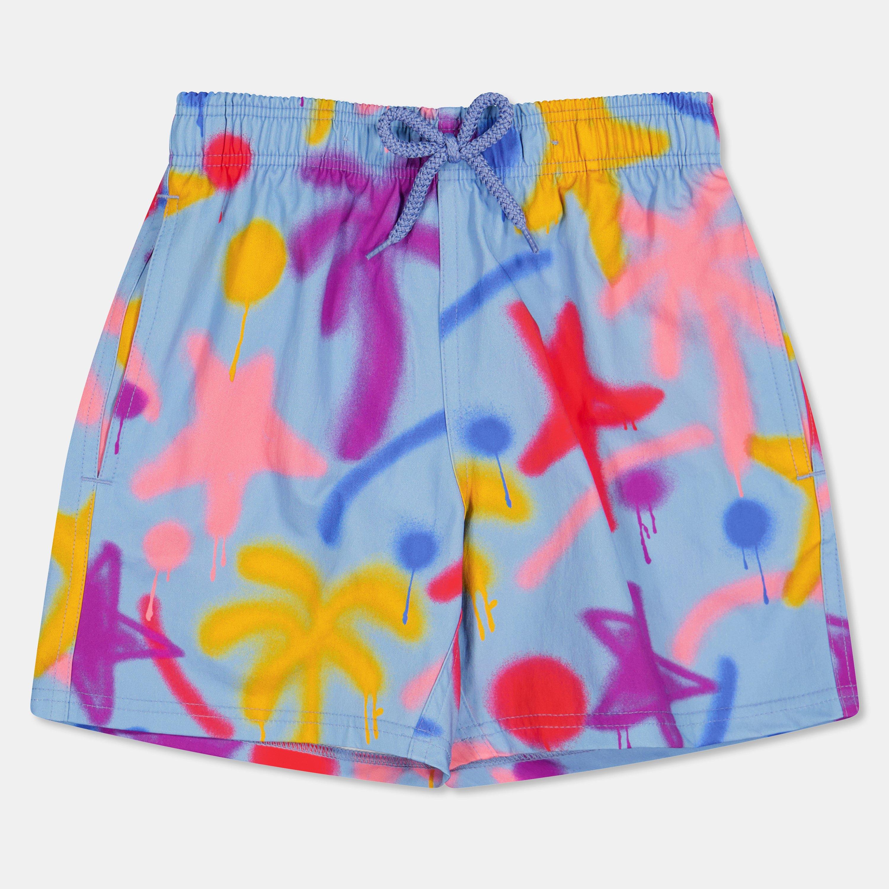 Multi 14084 - Palm Angels - Kids' Quick-Drying Swim Shorts - 1