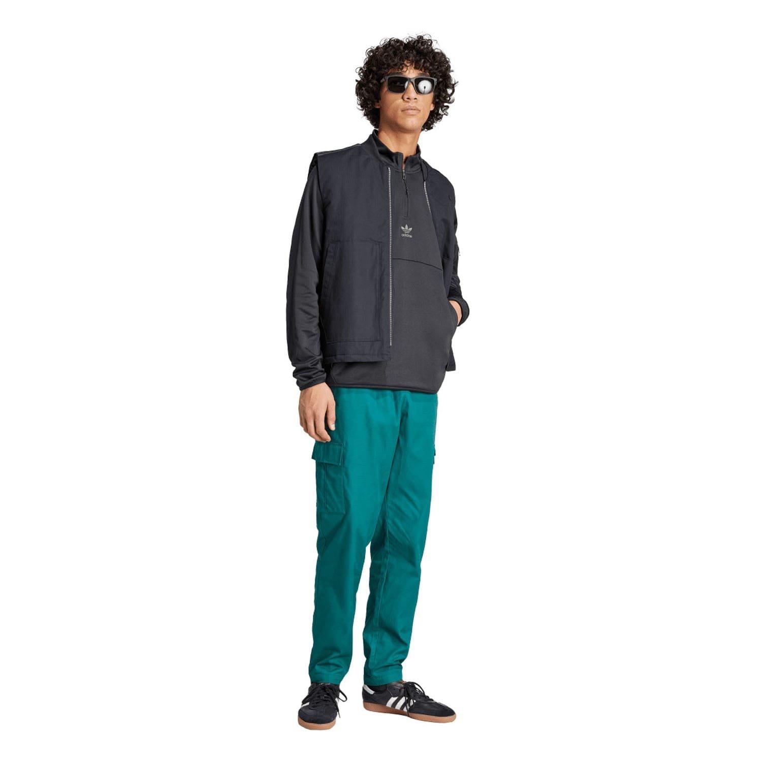 Black - adidas Originals - Quarter-Zip Top - 6