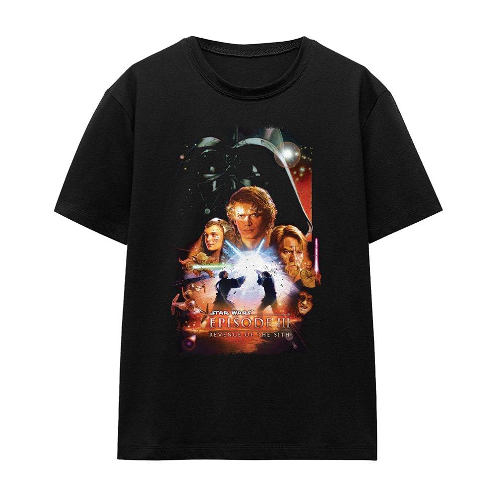 Black - Star Wars - Star Wars: Episode III Revenge Of The Sith Retro C - 4