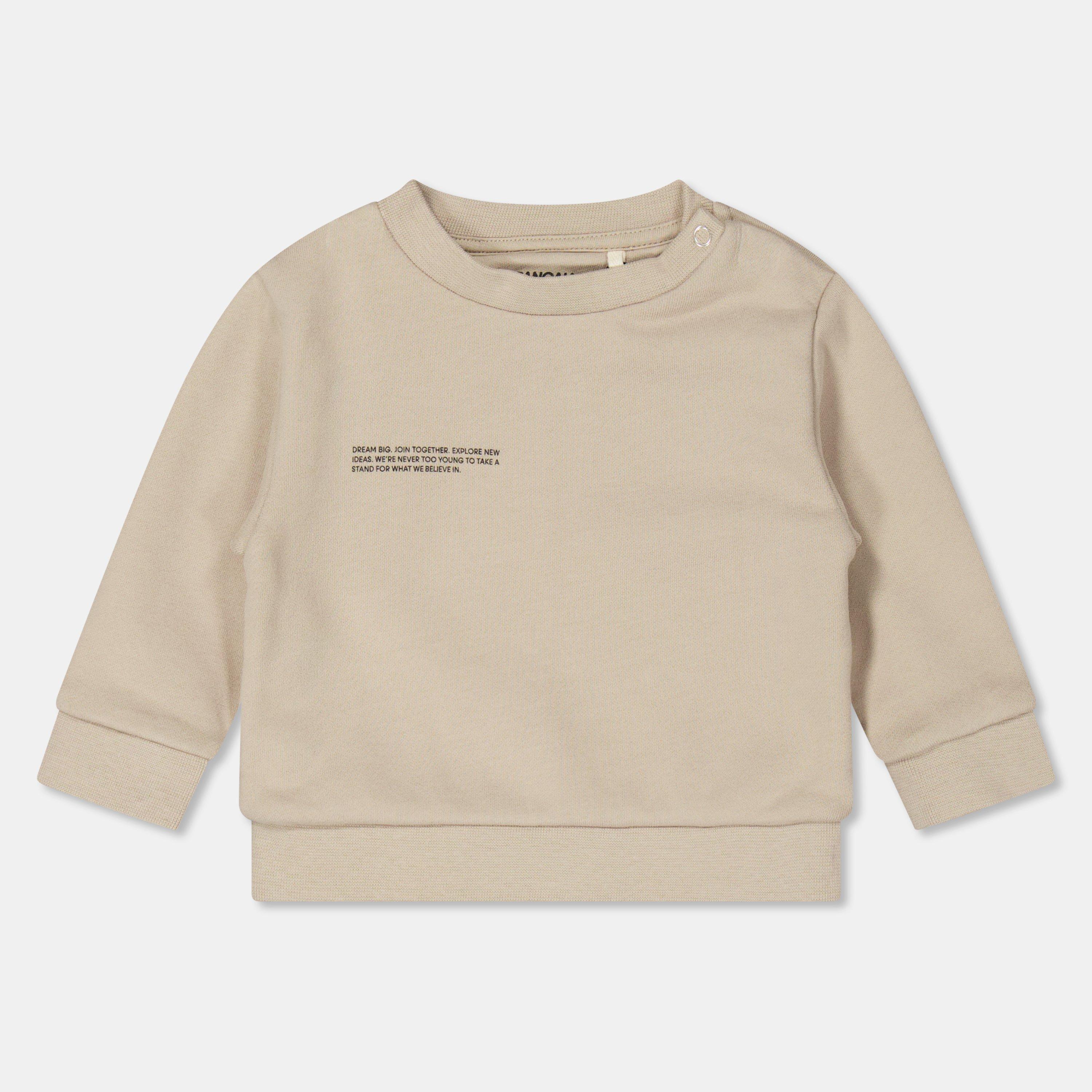 Pangaia  Infant Kids' Pang Logo Crew Sweatshirt - Stone - 6-9 Mnth