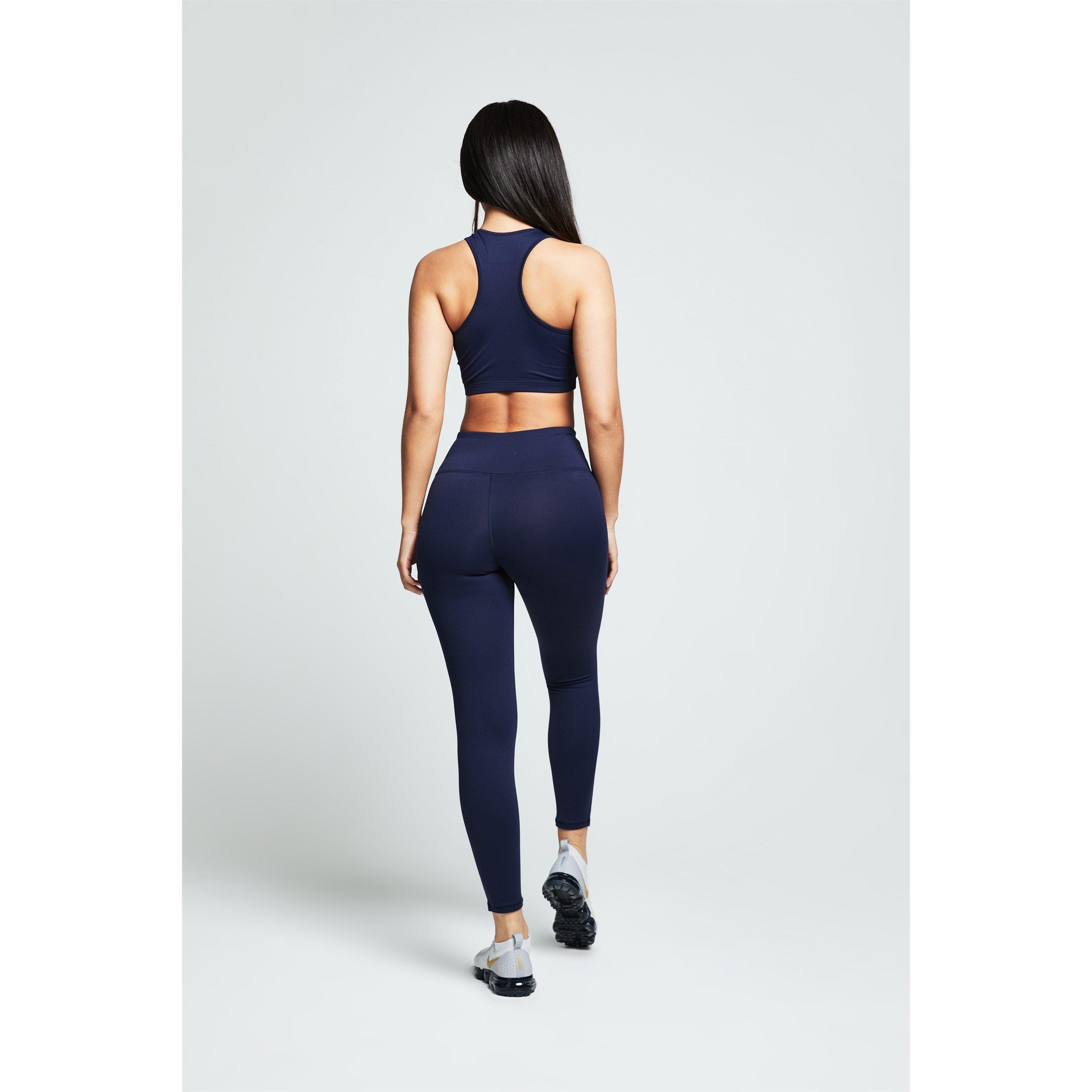 Blue - SikSilk - Essentials Gym Bralette - 5