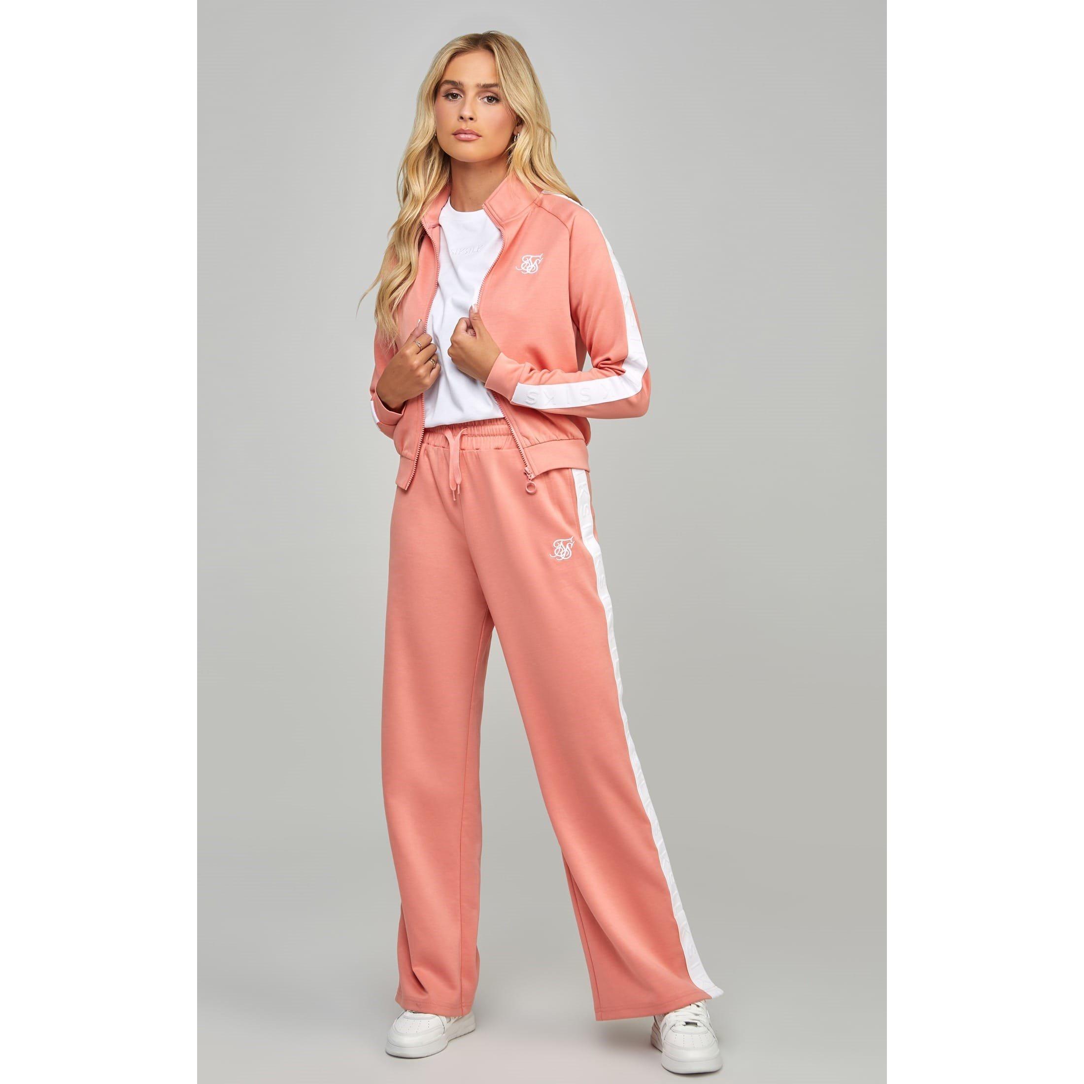 Coral - SikSilk - Tapered Track Top - 2