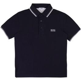 Boss Boys Blue polo shirt