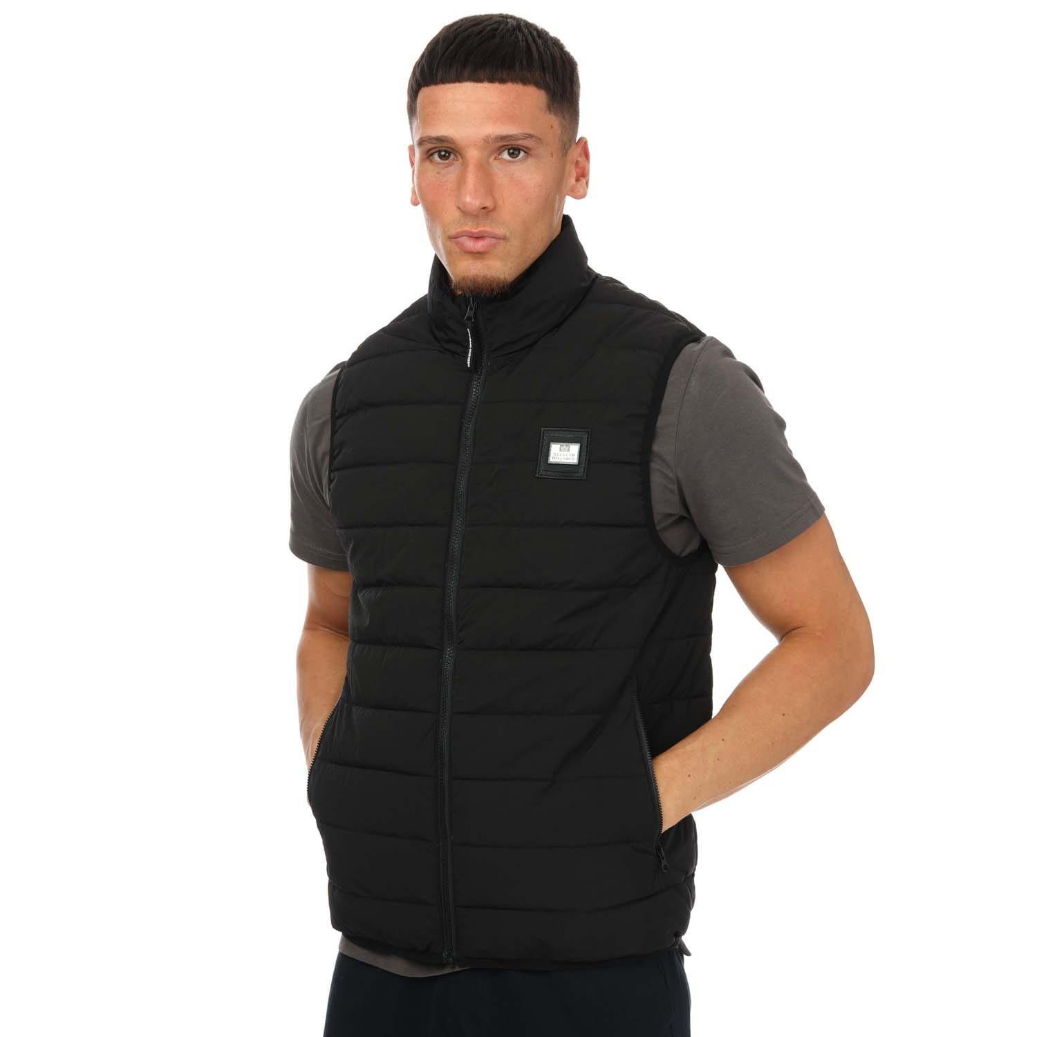 Black - Weekend Offender - Jasper Padded Gilet - 1
