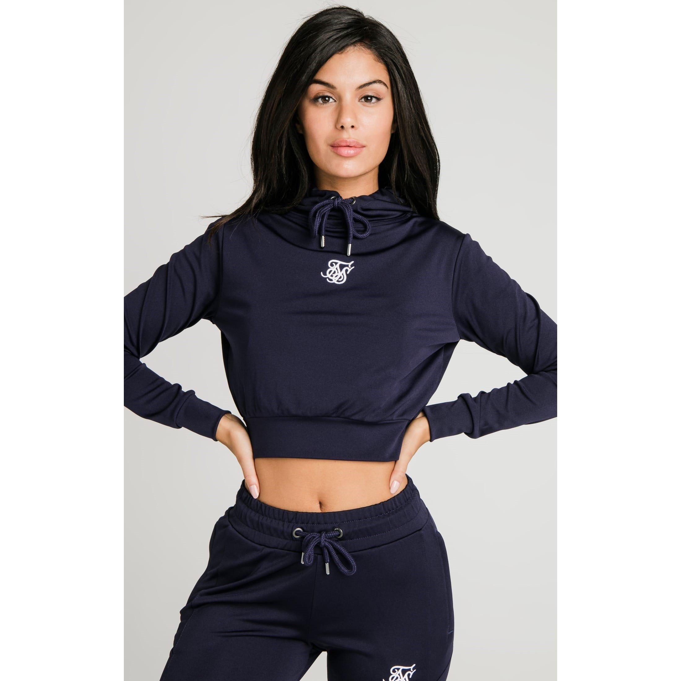 Blue - SikSilk - Essentials Track Top - 1