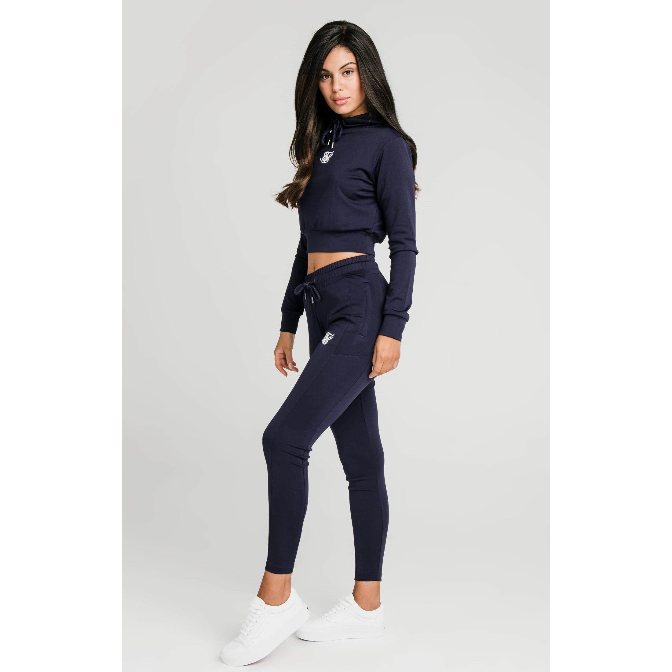 Blue - SikSilk - Essentials Track Top - 4