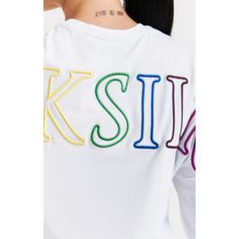 SikSilk Branded Cropped T-Shirt