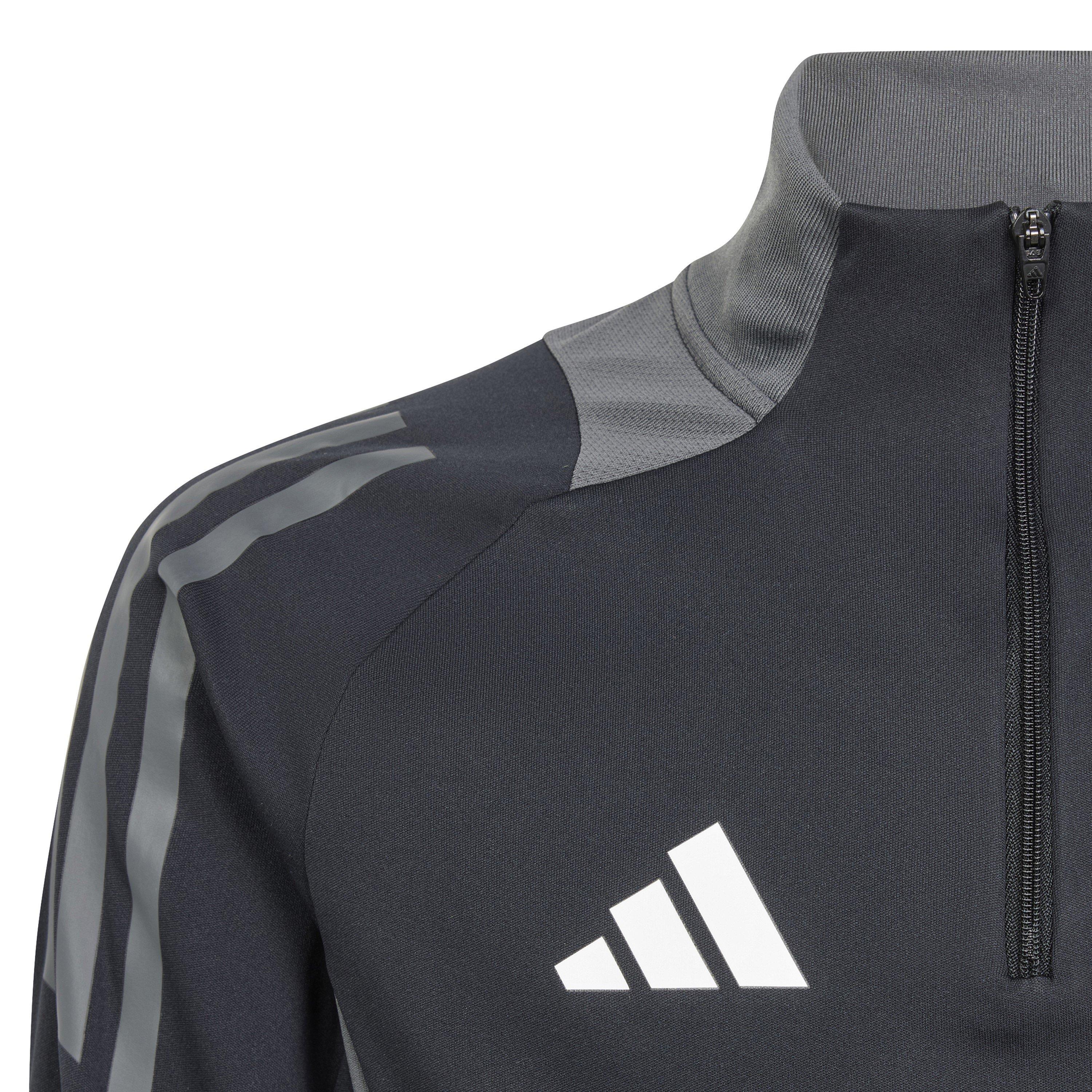Schwarz/Dunkelgrau - adidas - Tiro24 C Trtopy Fleece Unisex Kids - 4