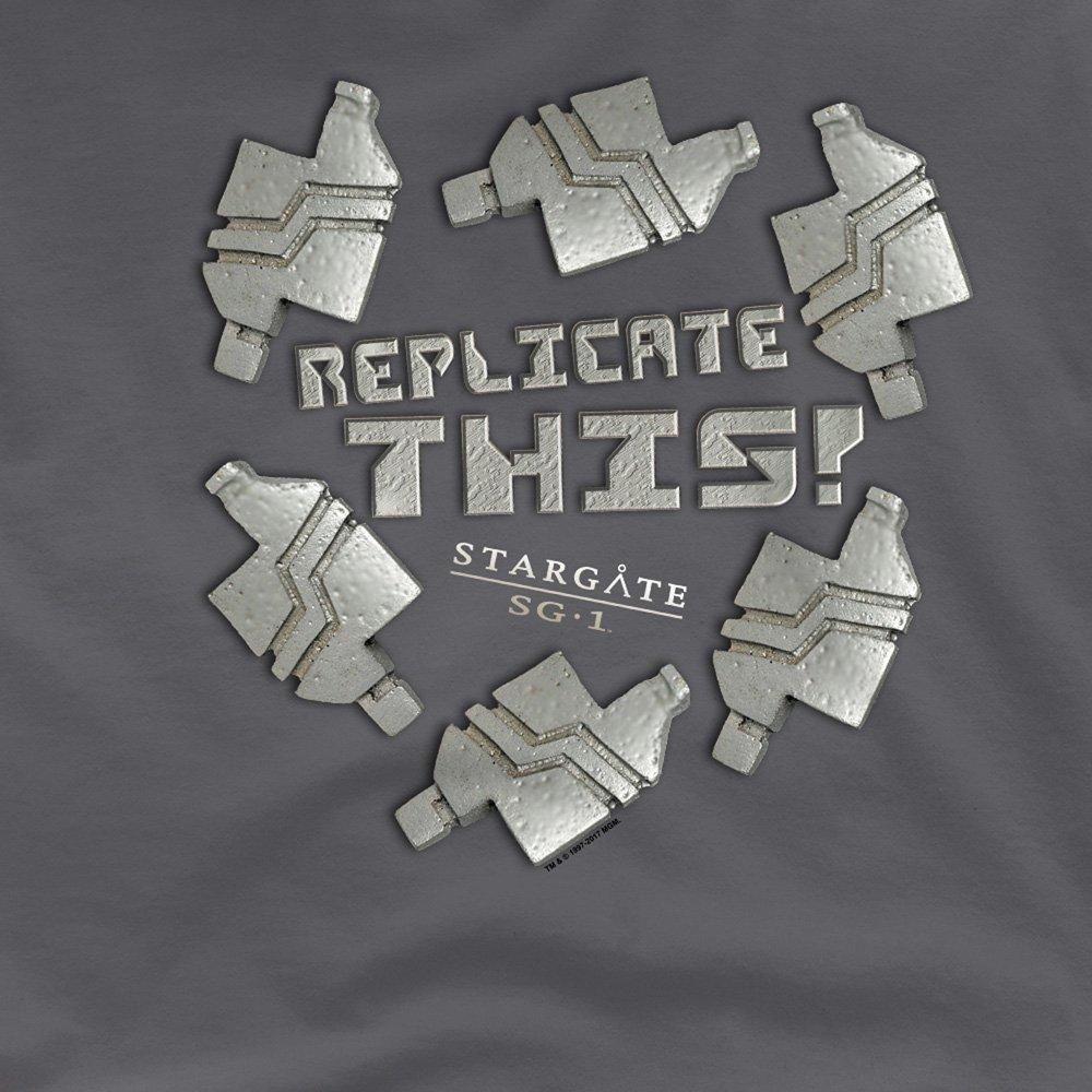 Grey - Other - Sg1 Replicate This T Shirt Charcoal - 2