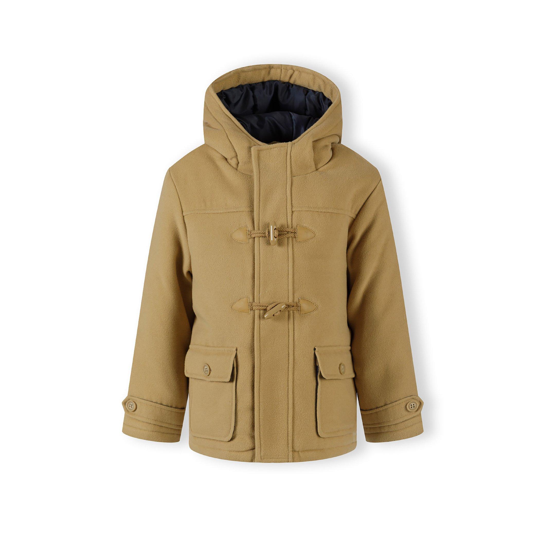 Sand - Minoti - Boys padded jacket with toggle fastenings beige - 1