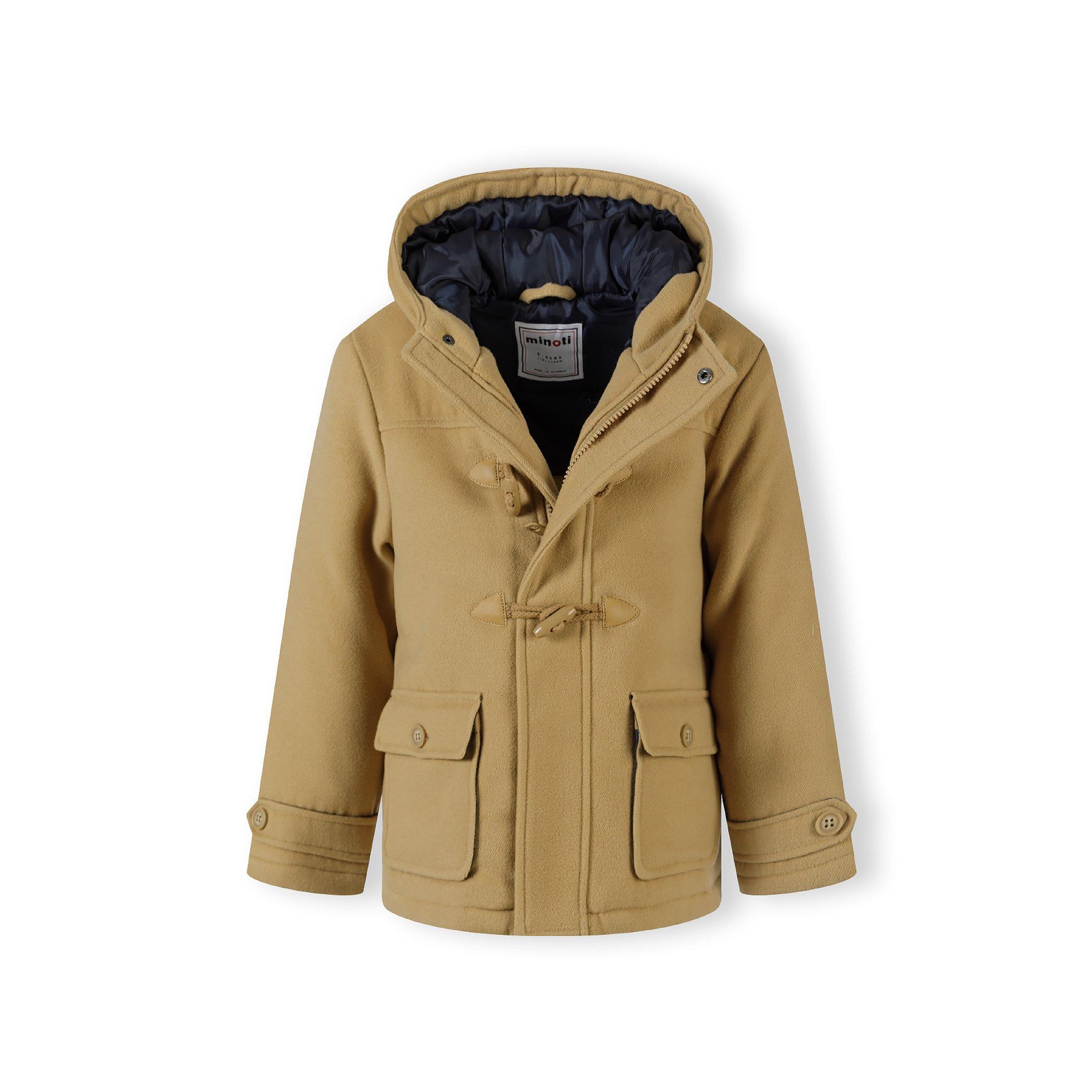 Pijesak - Minoti - Boys padded jacket with toggle fastenings beige - 4