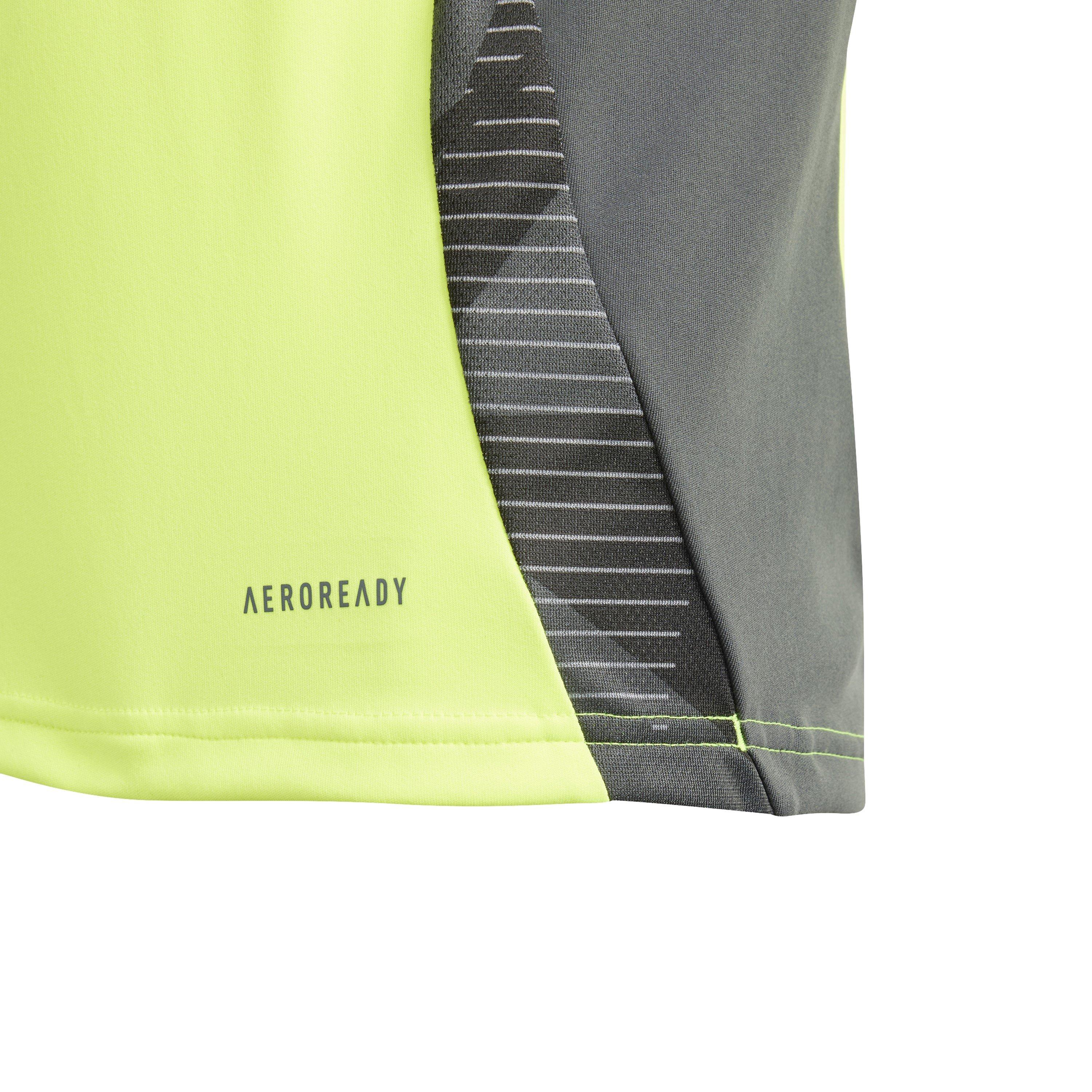 Solar Yellow - adidas - Unisex Kids' 1/4 Zip Fleece - 3