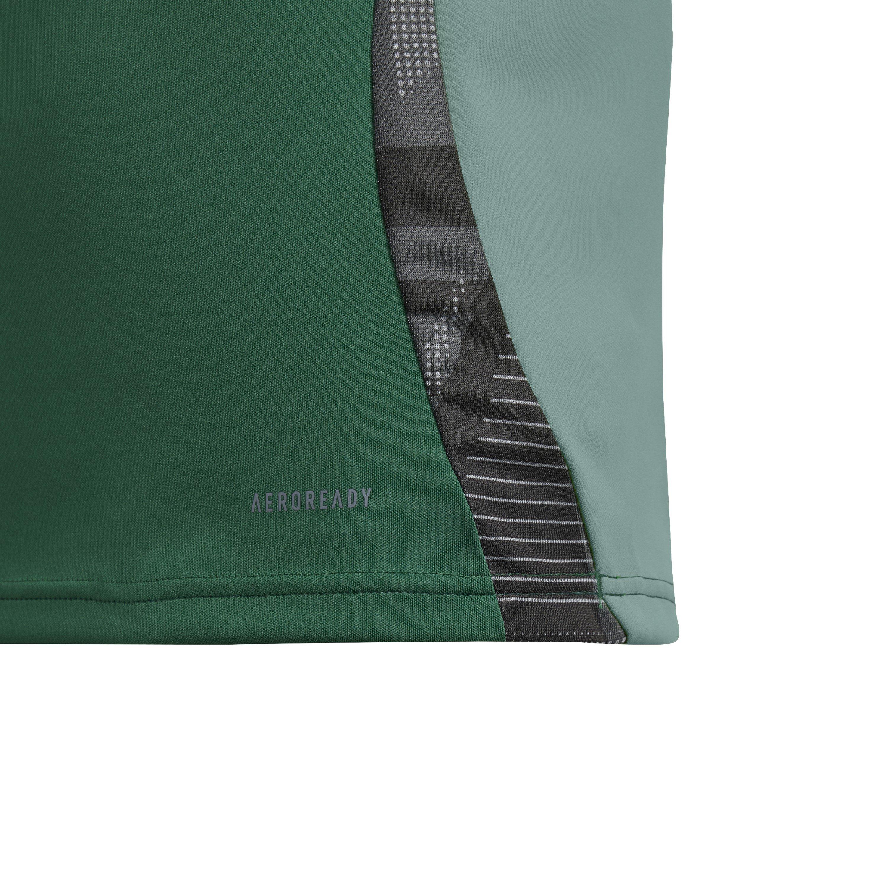 Vert foncé - adidas - Unisex Kids' 1/4 Zip Fleece - 3