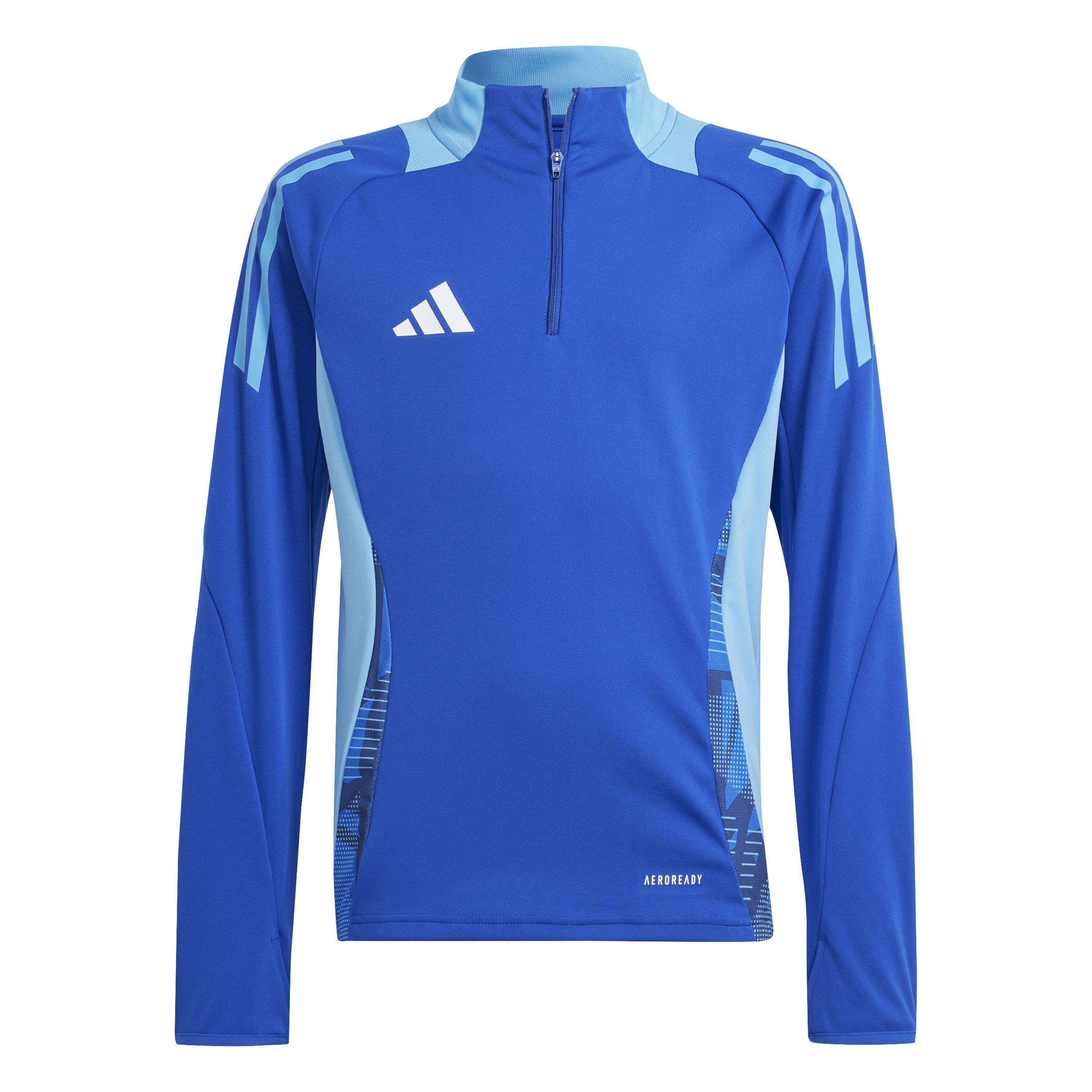 Adidas  Kids ' 1/4 Zip Fleece - Royal Blue - 13 Years