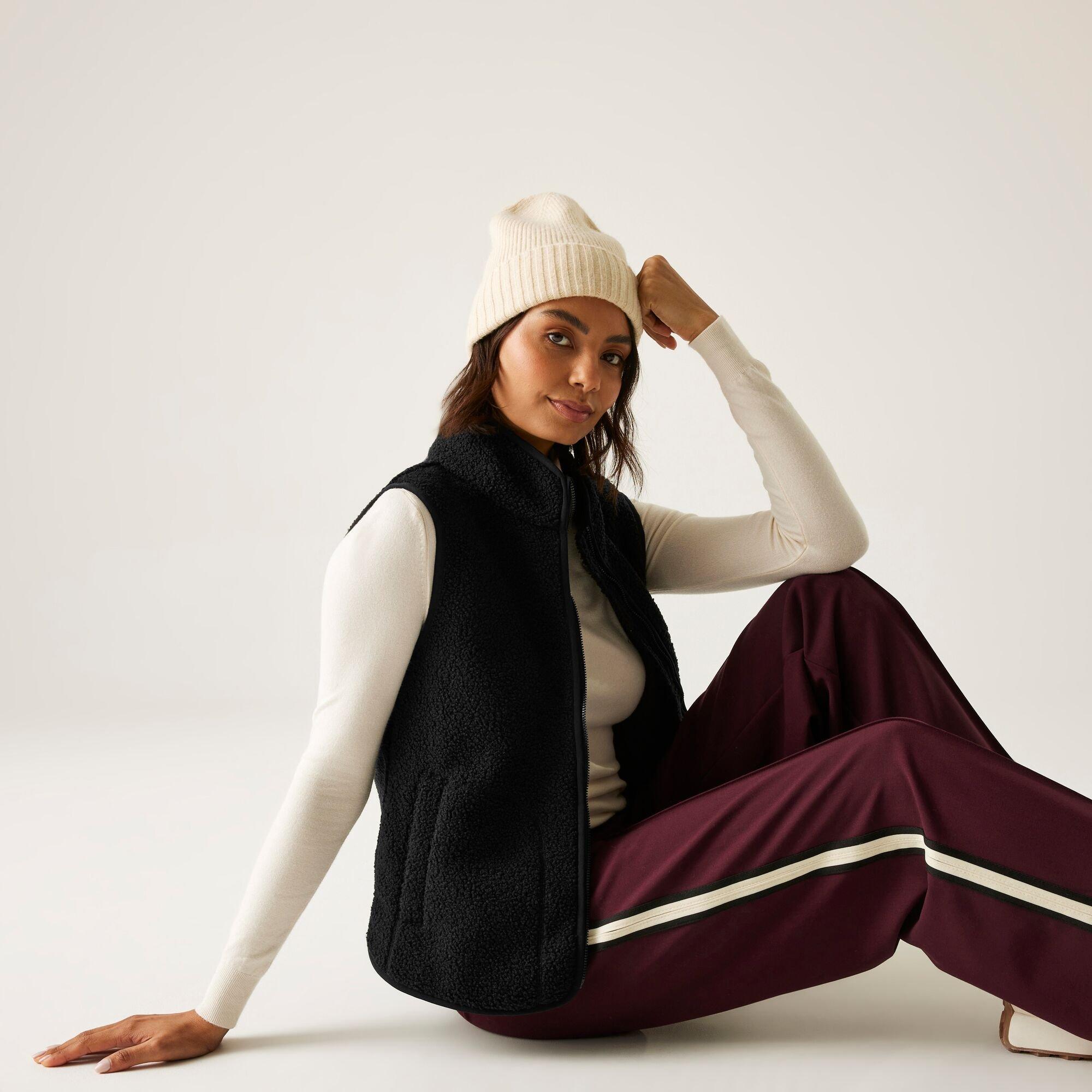 Black - Regatta - Women's Frankie Borg Fleece Sleeveless Gilet - 3