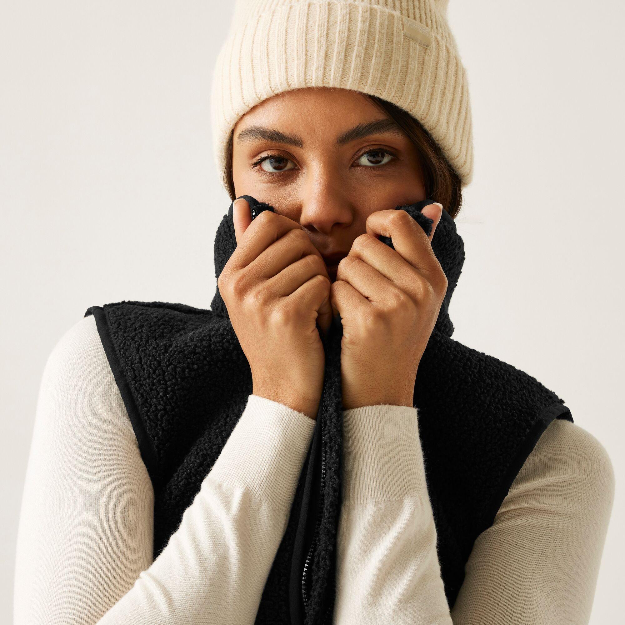 Black - Regatta - Women's Frankie Borg Fleece Sleeveless Gilet - 6