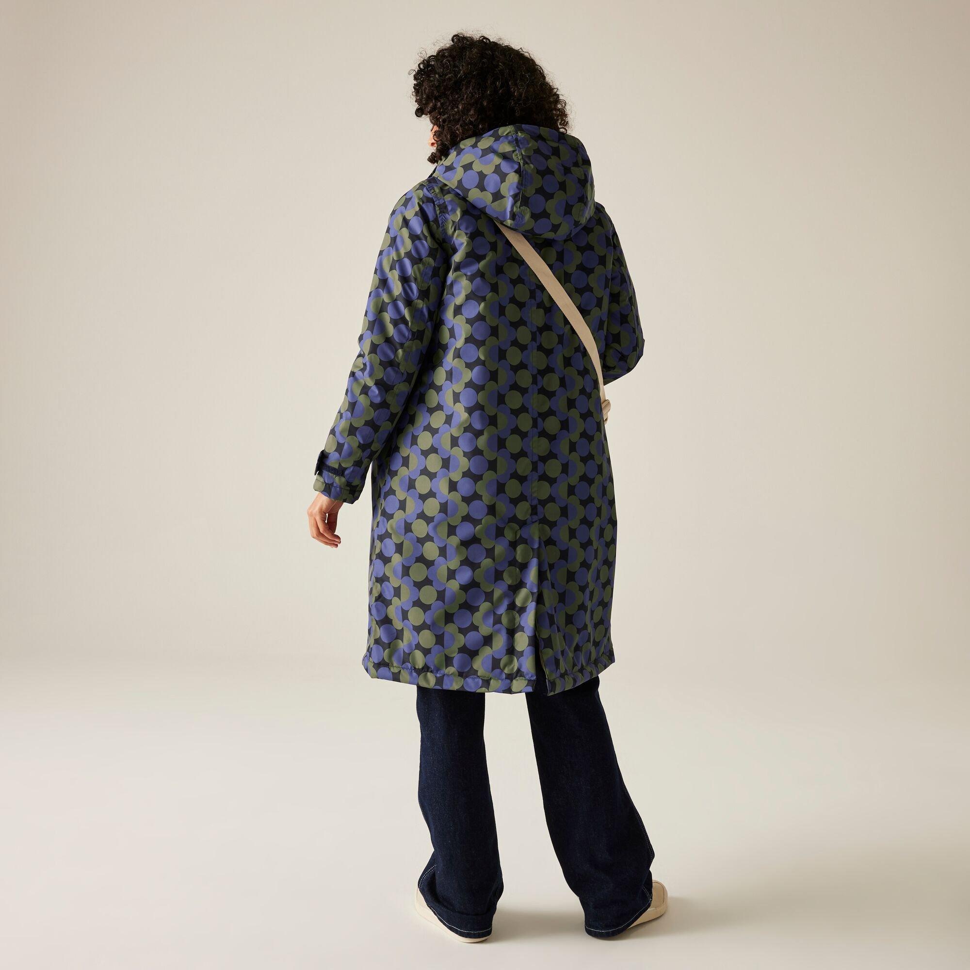 Blue - Regatta - Women's Orla Long Length Waterproof Insulated Jacket - 2