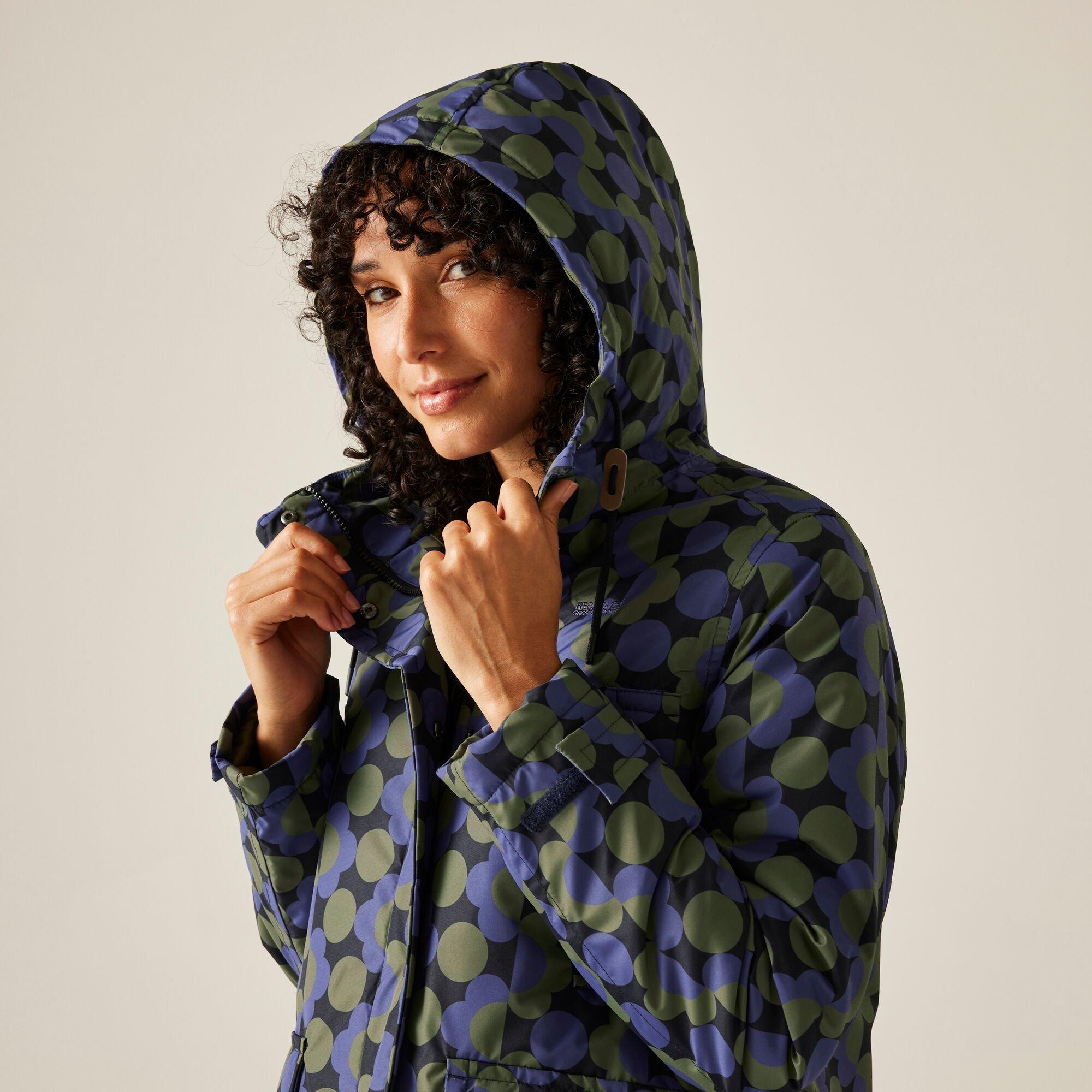 Blue - Regatta - Women's Orla Long Length Waterproof Insulated Jacket - 6