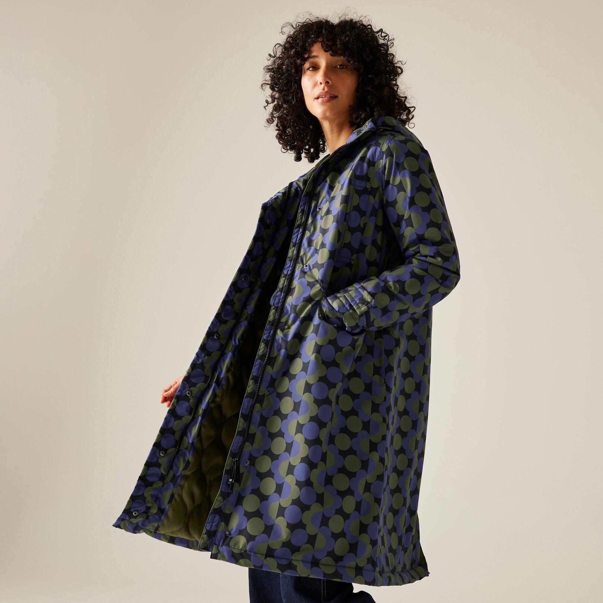 Blue - Regatta - Women's Orla Long Length Waterproof Insulated Jacket - 7