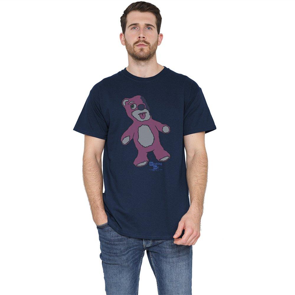 Navy - Breaking Bad - Breaking Bad Tread Lightly Pink Bear T Shirt Navy - 1