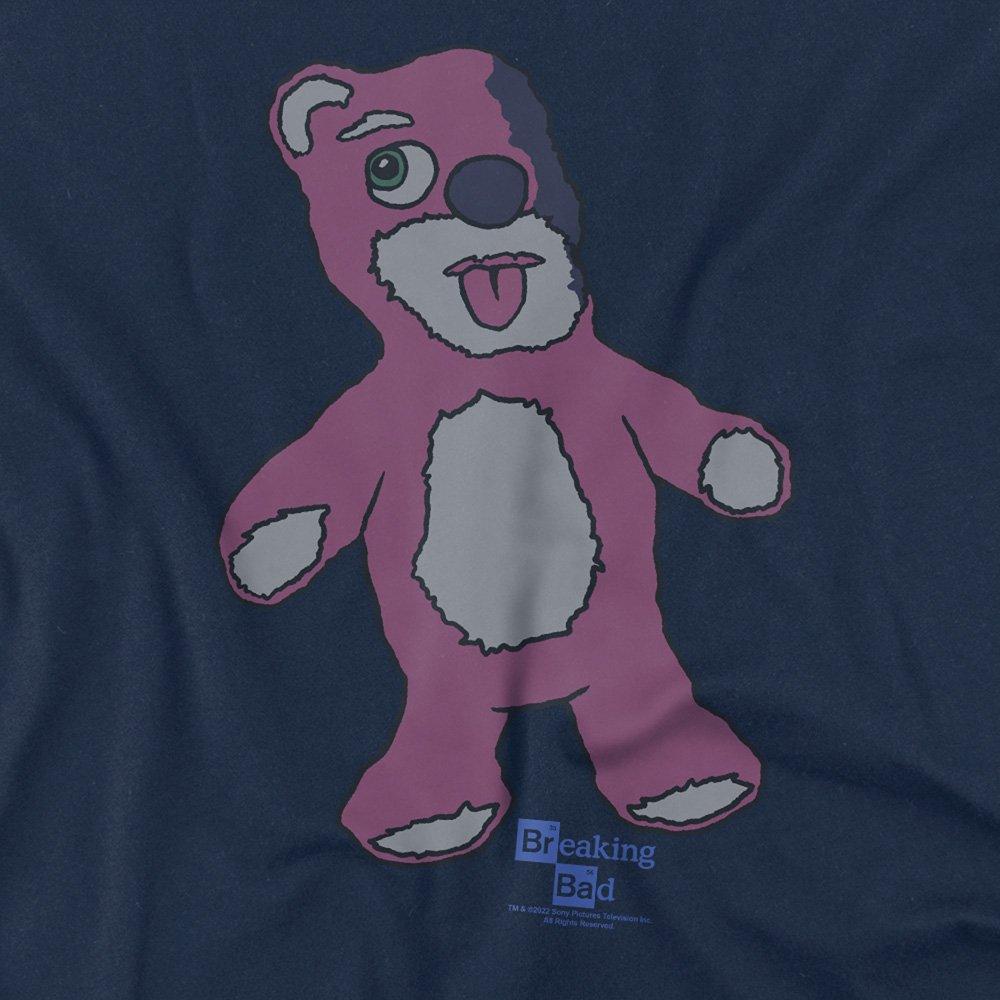 Navy - Breaking Bad - Breaking Bad Tread Lightly Pink Bear T Shirt Navy - 2