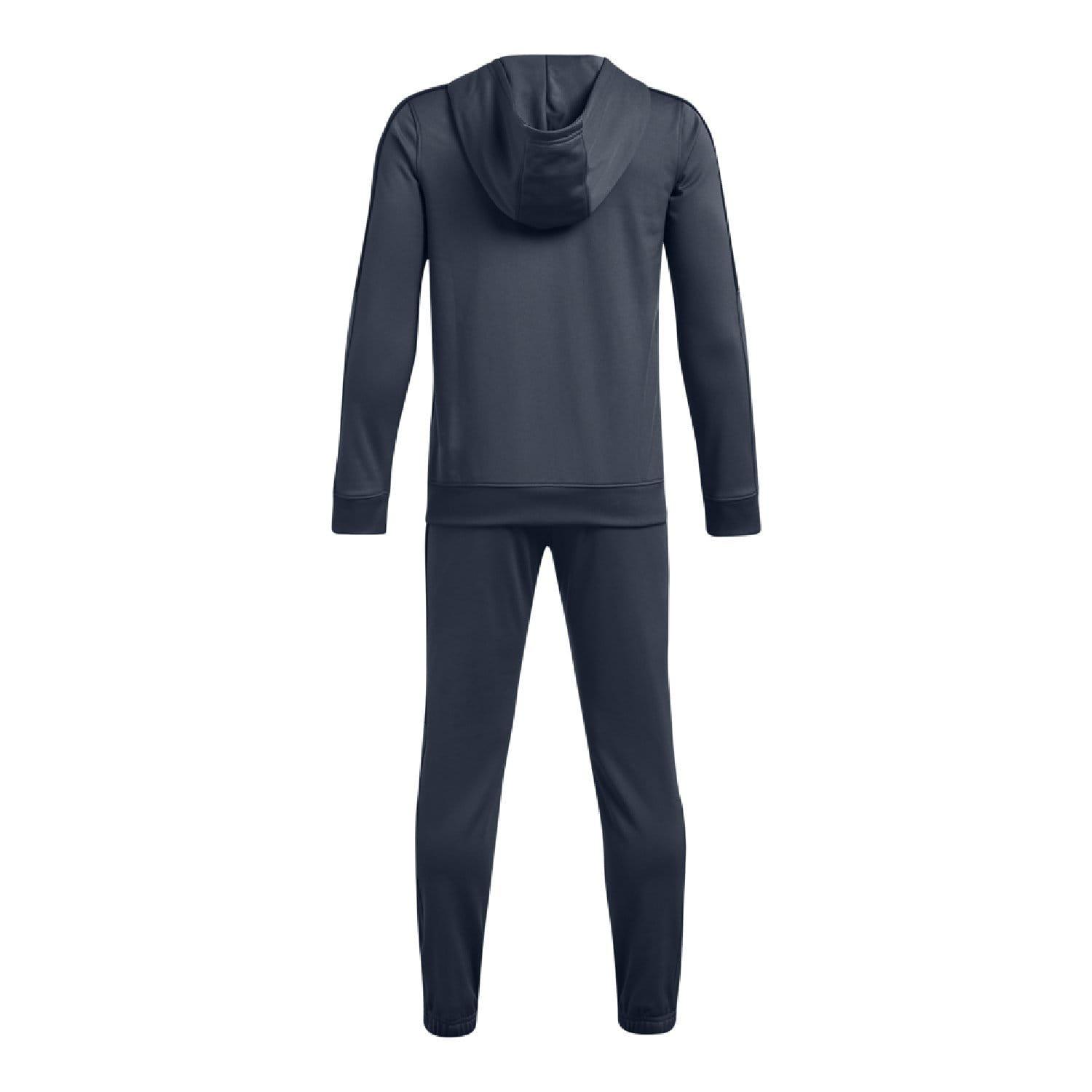 Grey - Under Armour - Knit Hooded Tracksuit - 2