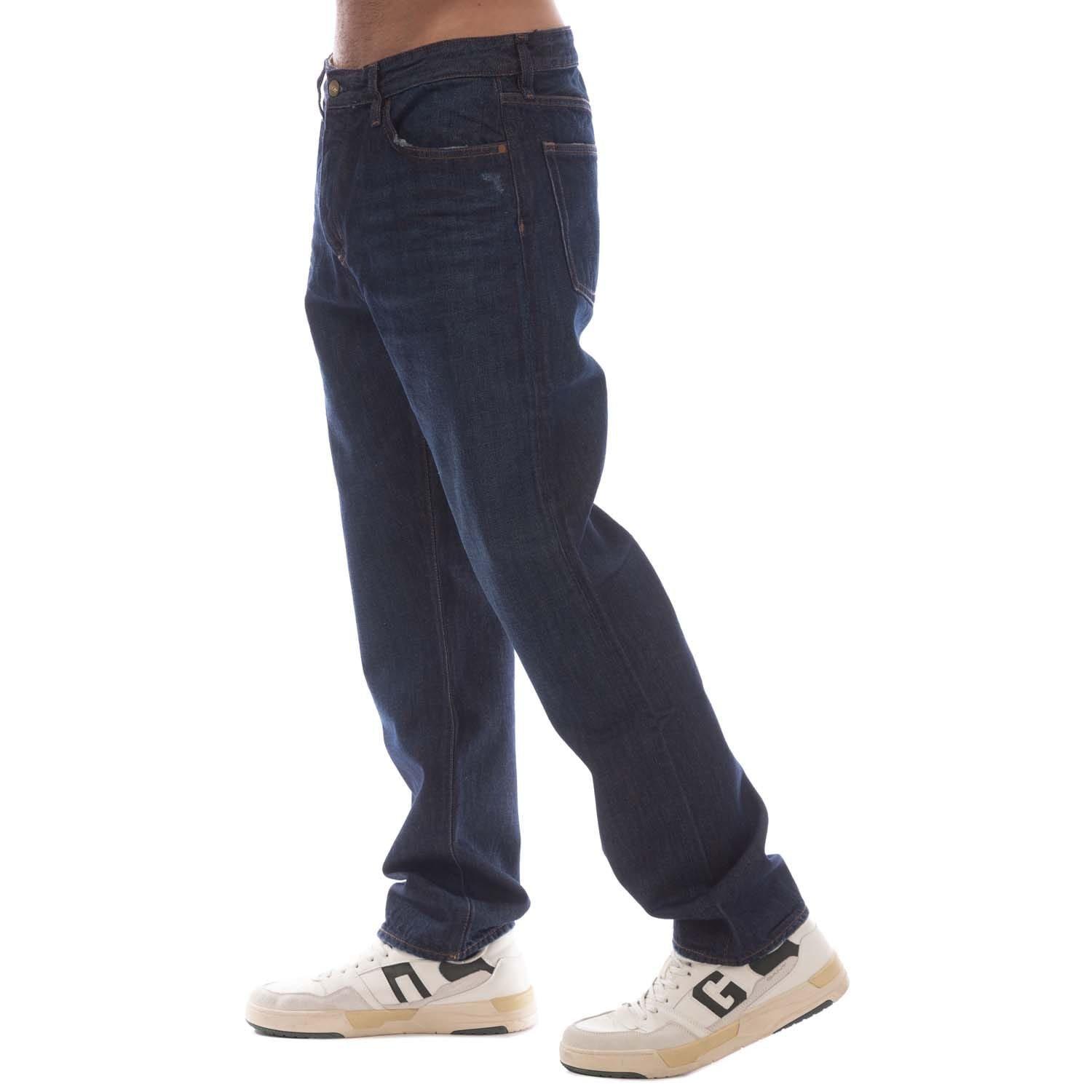 Navy - Boss - Slim-Fit Jeans - 1