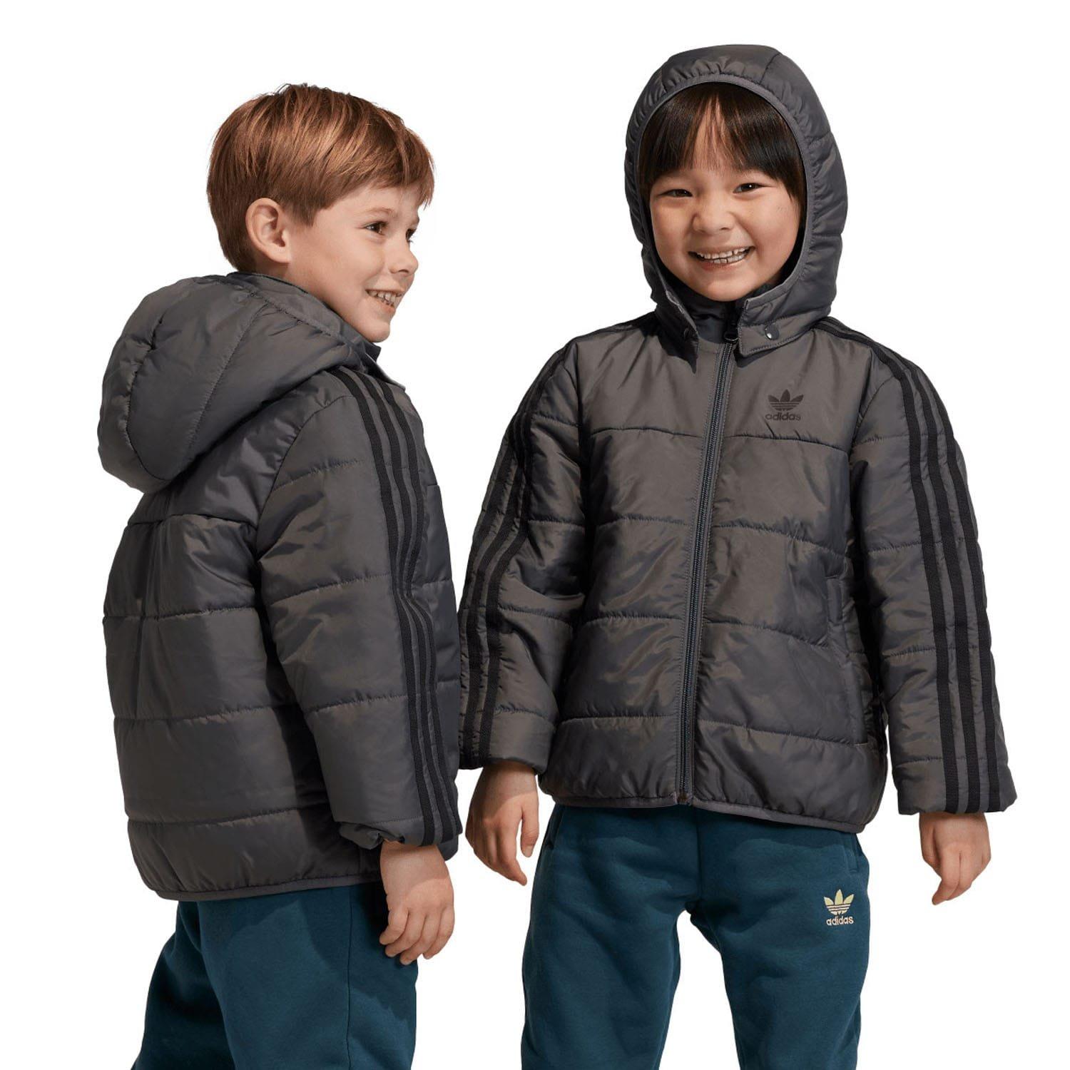 Grey - adidas Originals - Adicolor Padded Jacket - 1