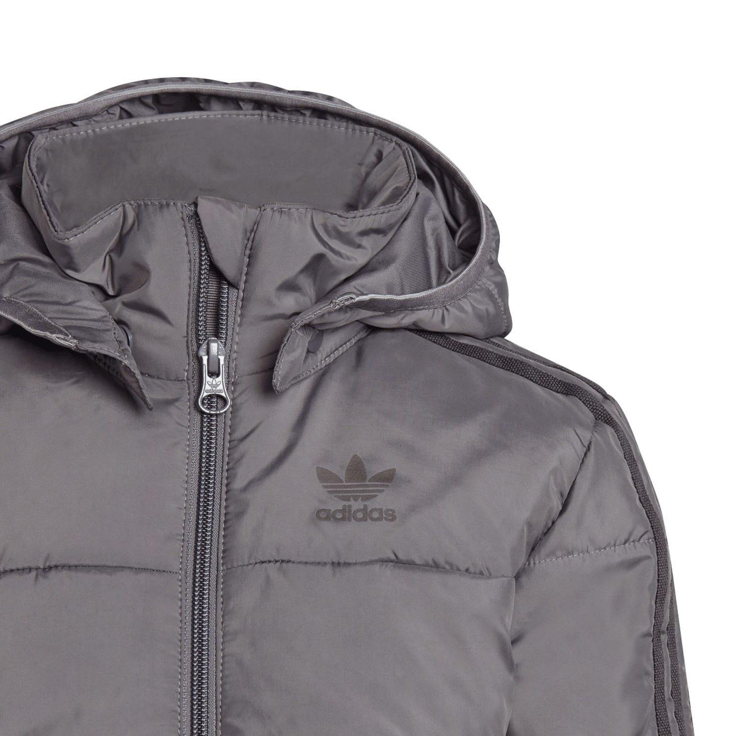 Grey - adidas Originals - Adicolor Padded Jacket - 5