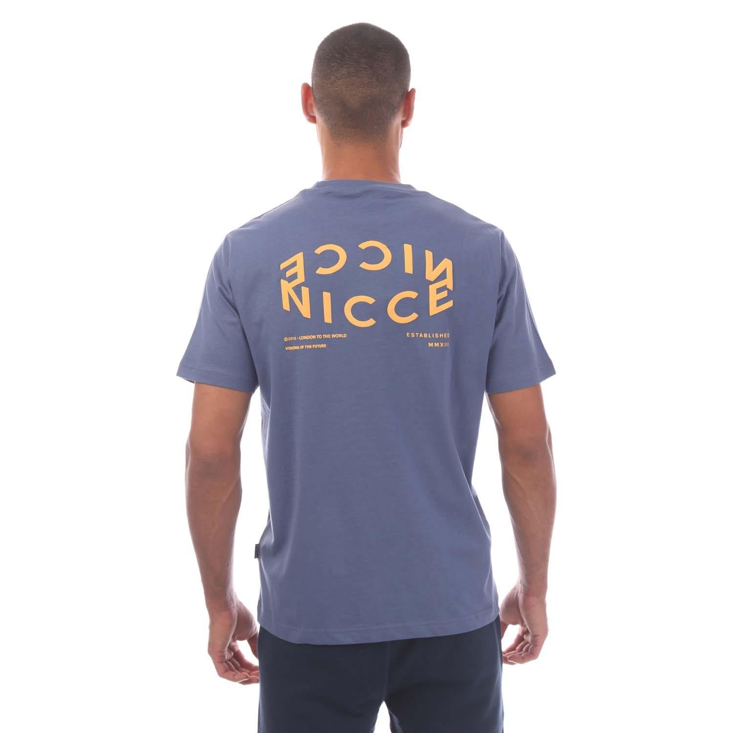 Blue - Nicce - Tanetta Logo T-Shirt - 2