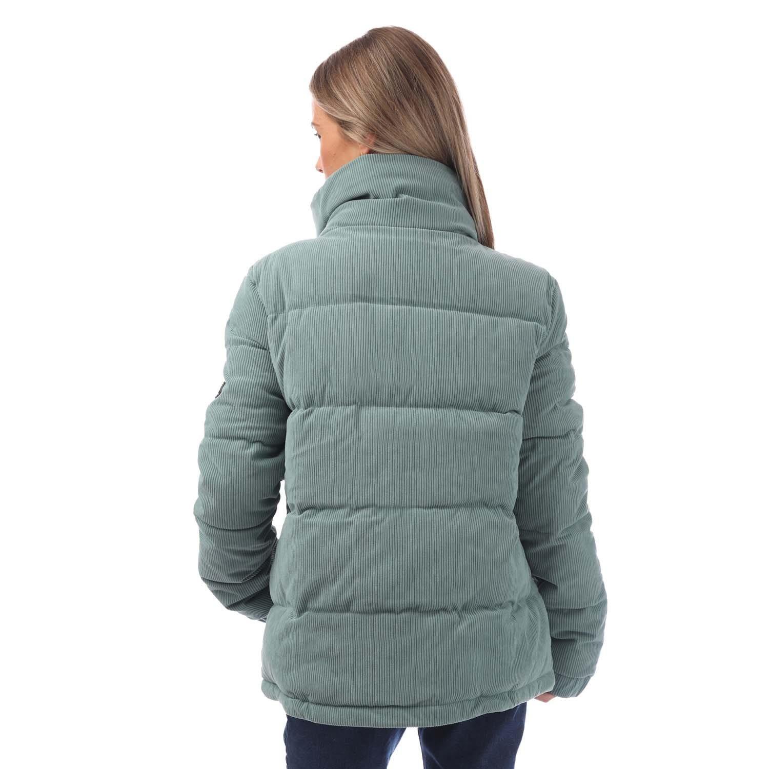 Teal - Trespass - Rowena Padded Jacket - 3